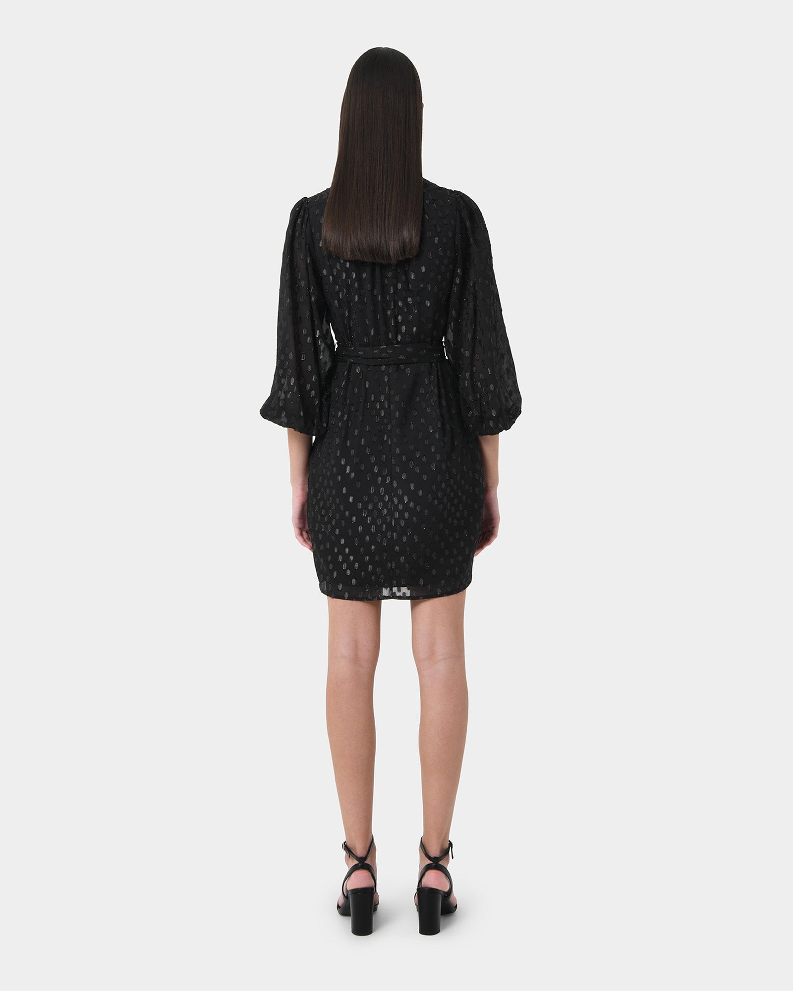 Minda Glitter Mini Dress
