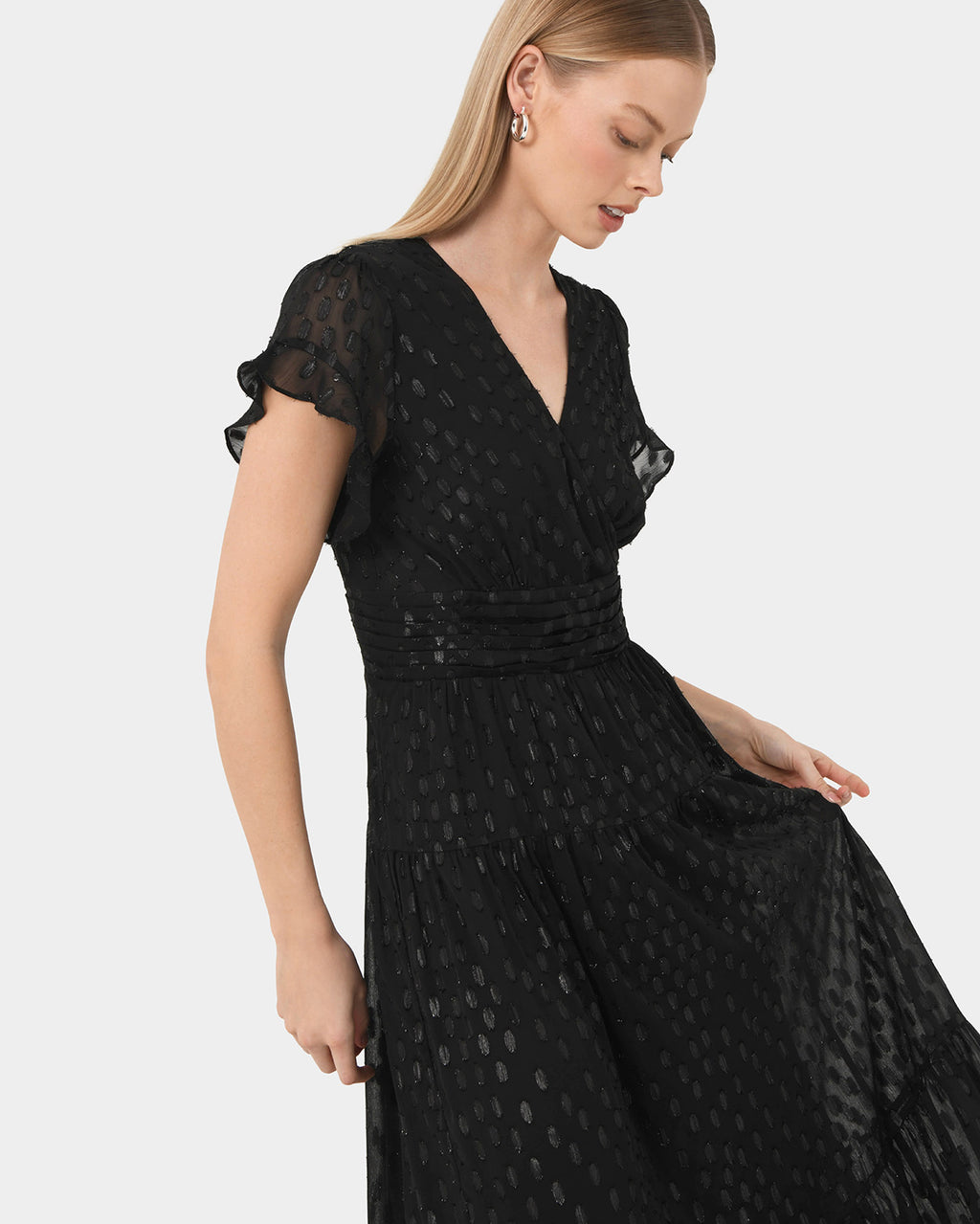 Minda Glitter Maxi Dress