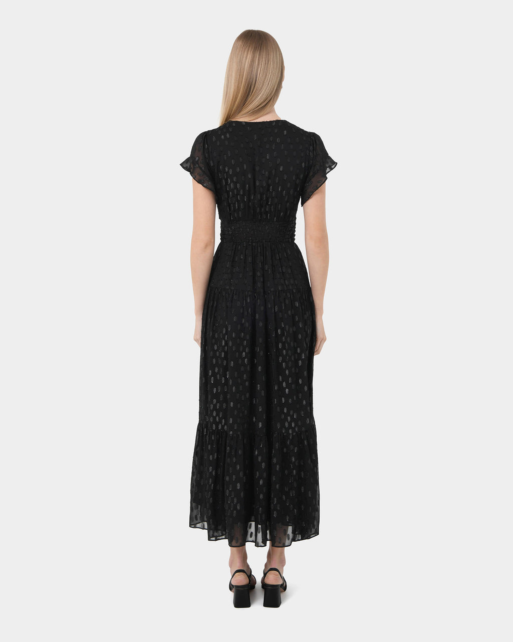 Minda Glitter Maxi Dress