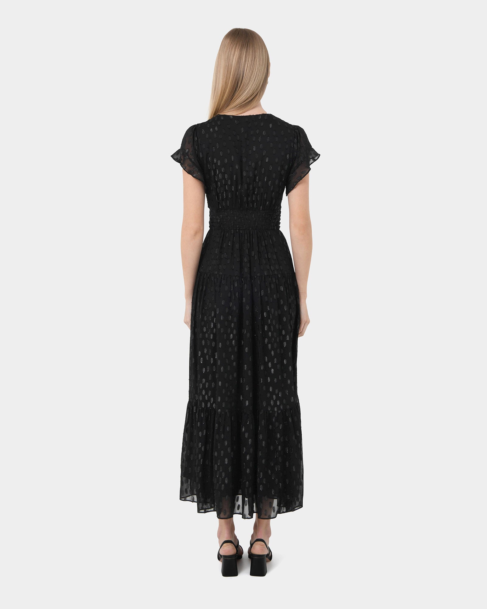 Minda Glitter Maxi Dress