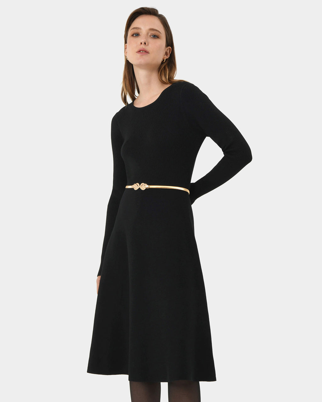 Boston A-Line Knit Dress
