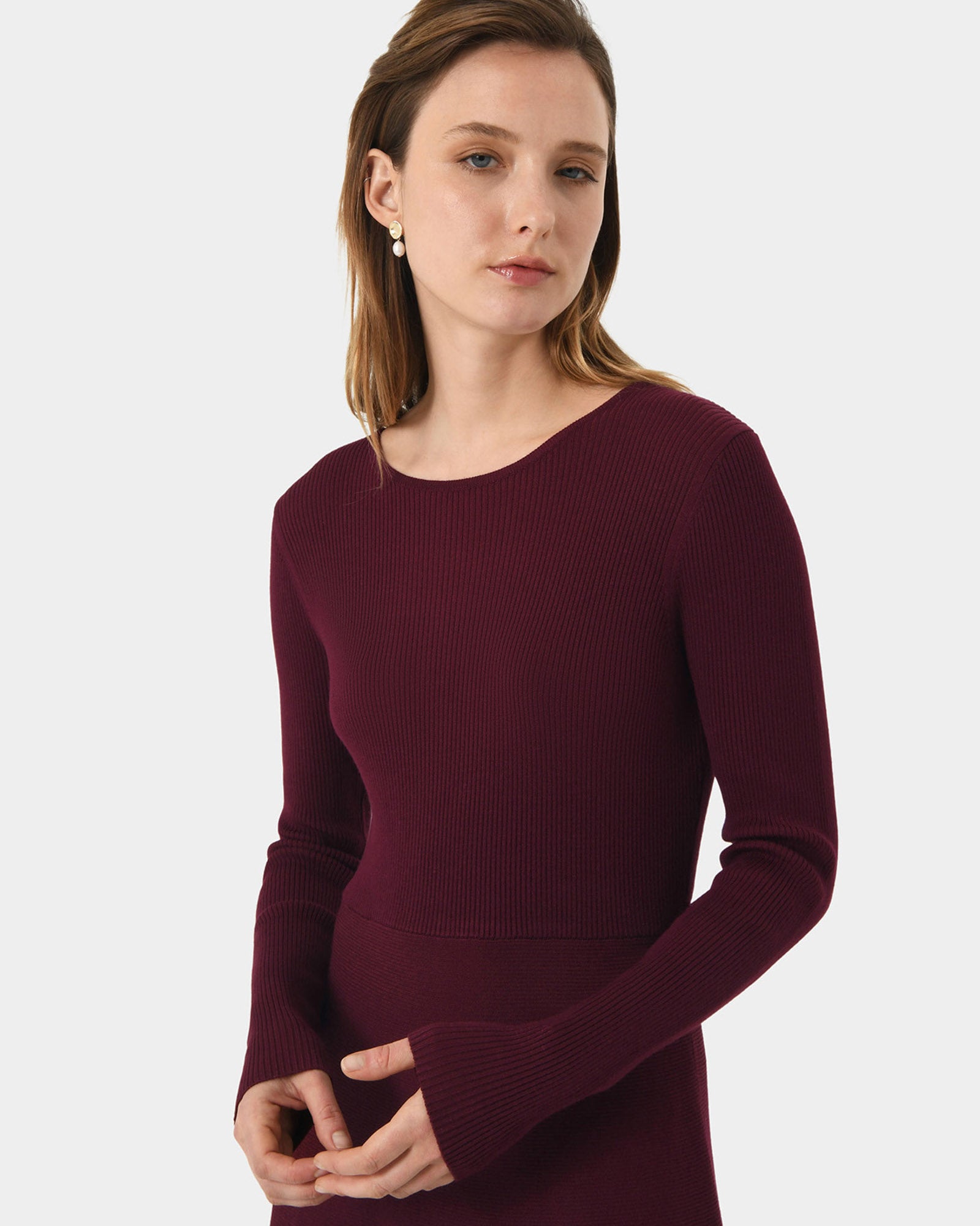Boston A-Line Knit Dress