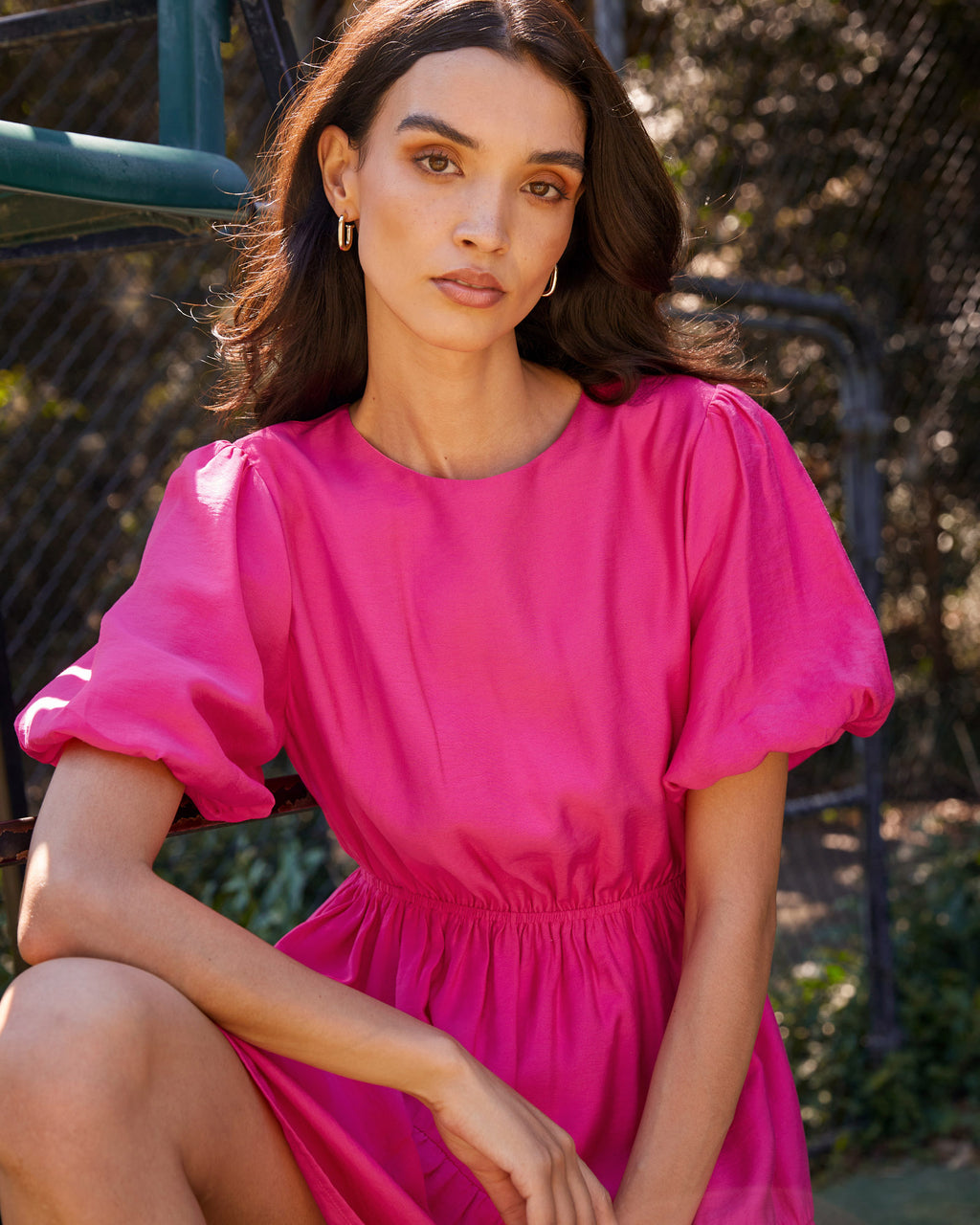 Enya Puff Sleeve Dress