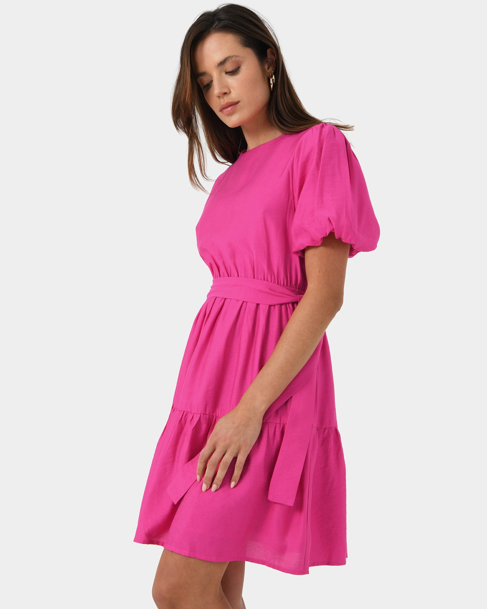 Enya Puff Sleeve Dress