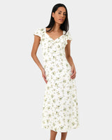 Katy Floral Midi Dress
