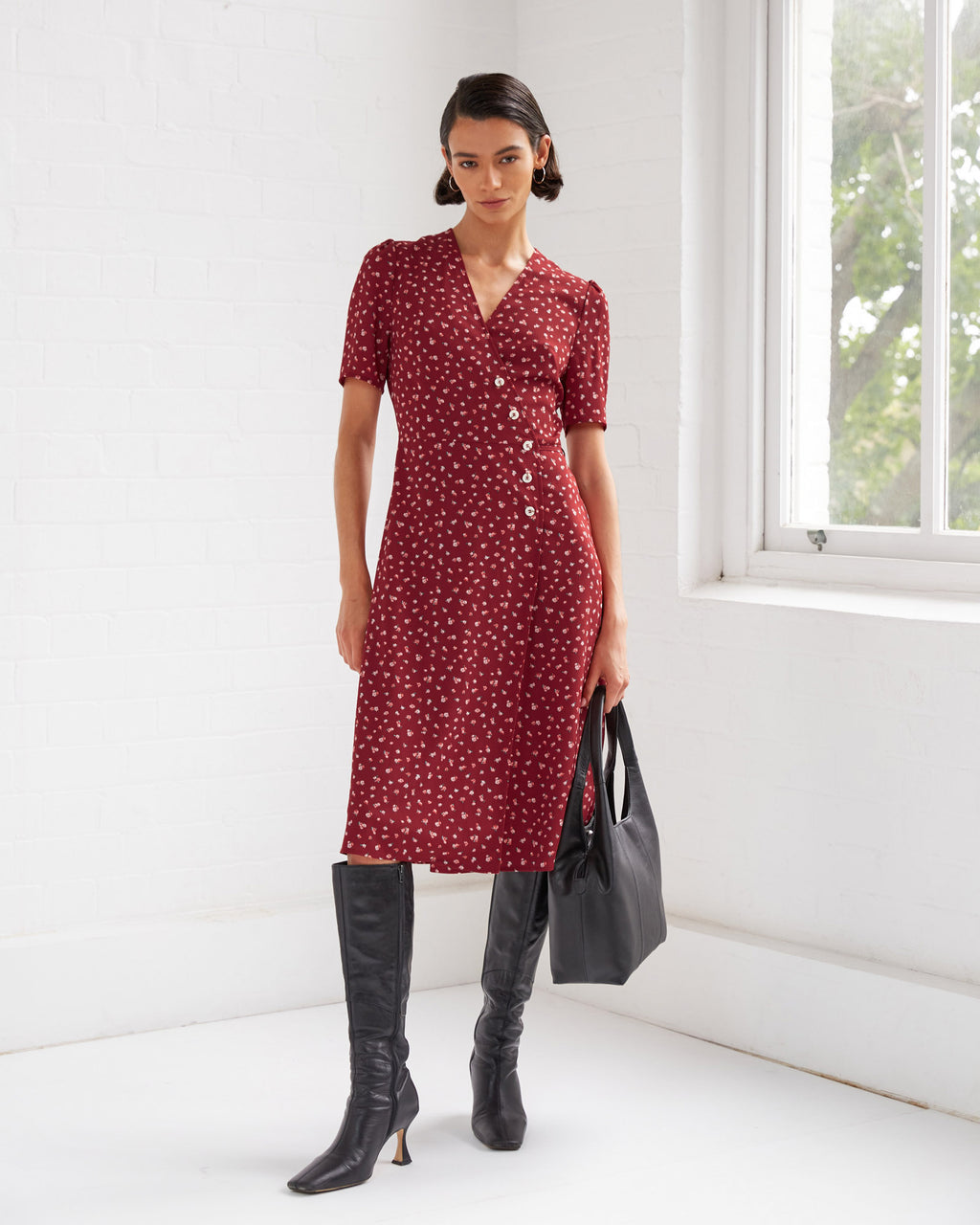 Amaya Printed Dress