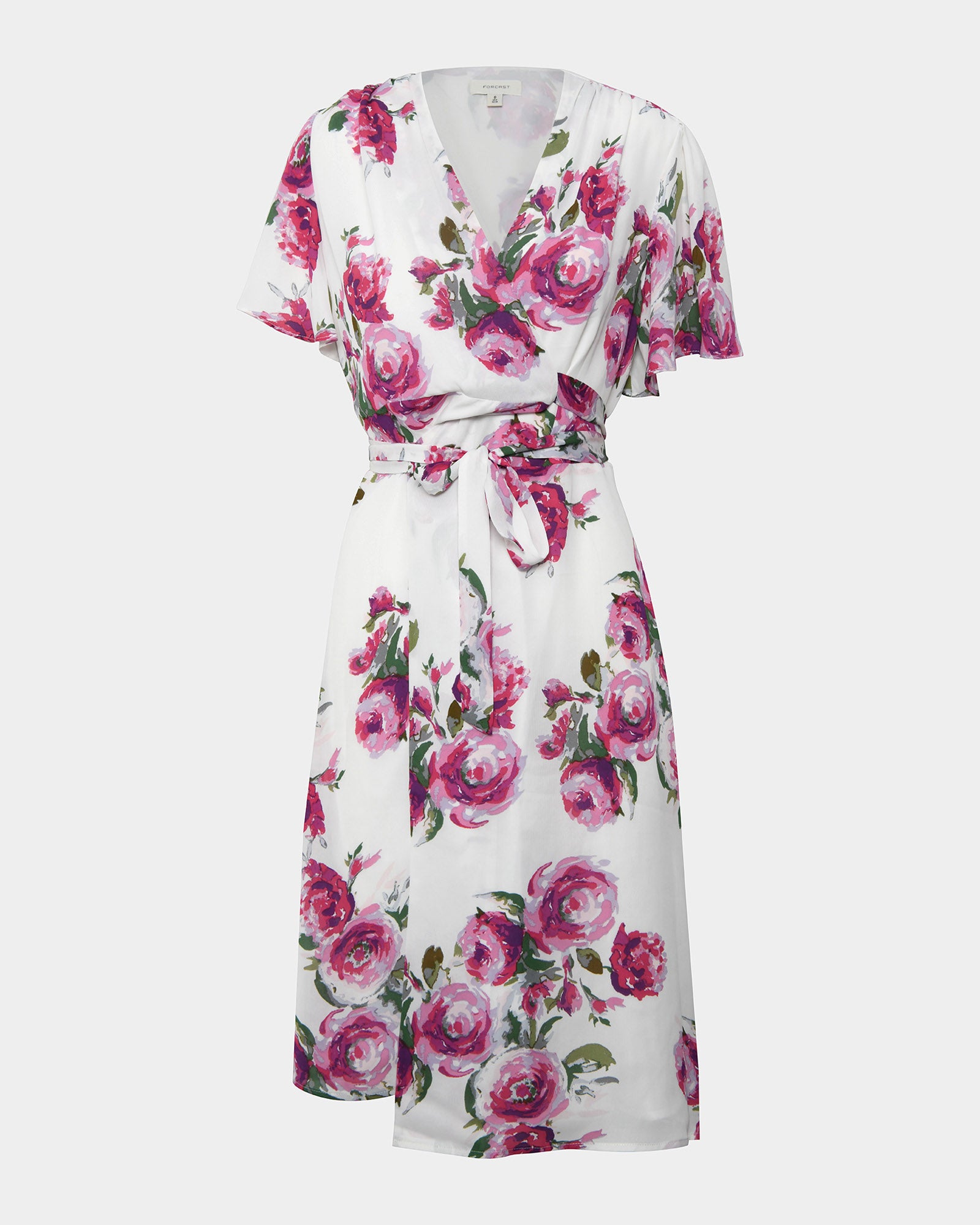Andrea Floral Wrap Dress