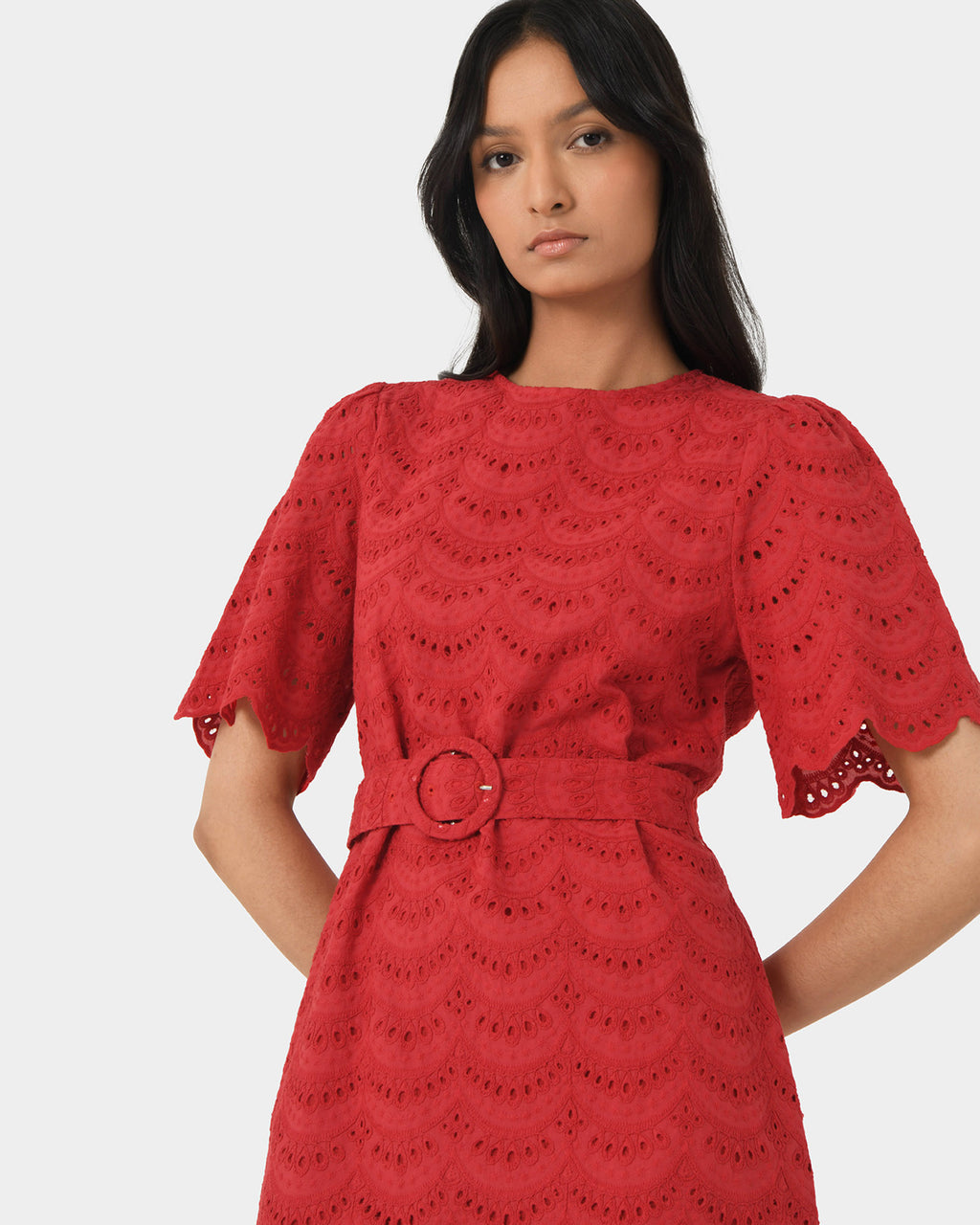 Ileana Embroidered Dress