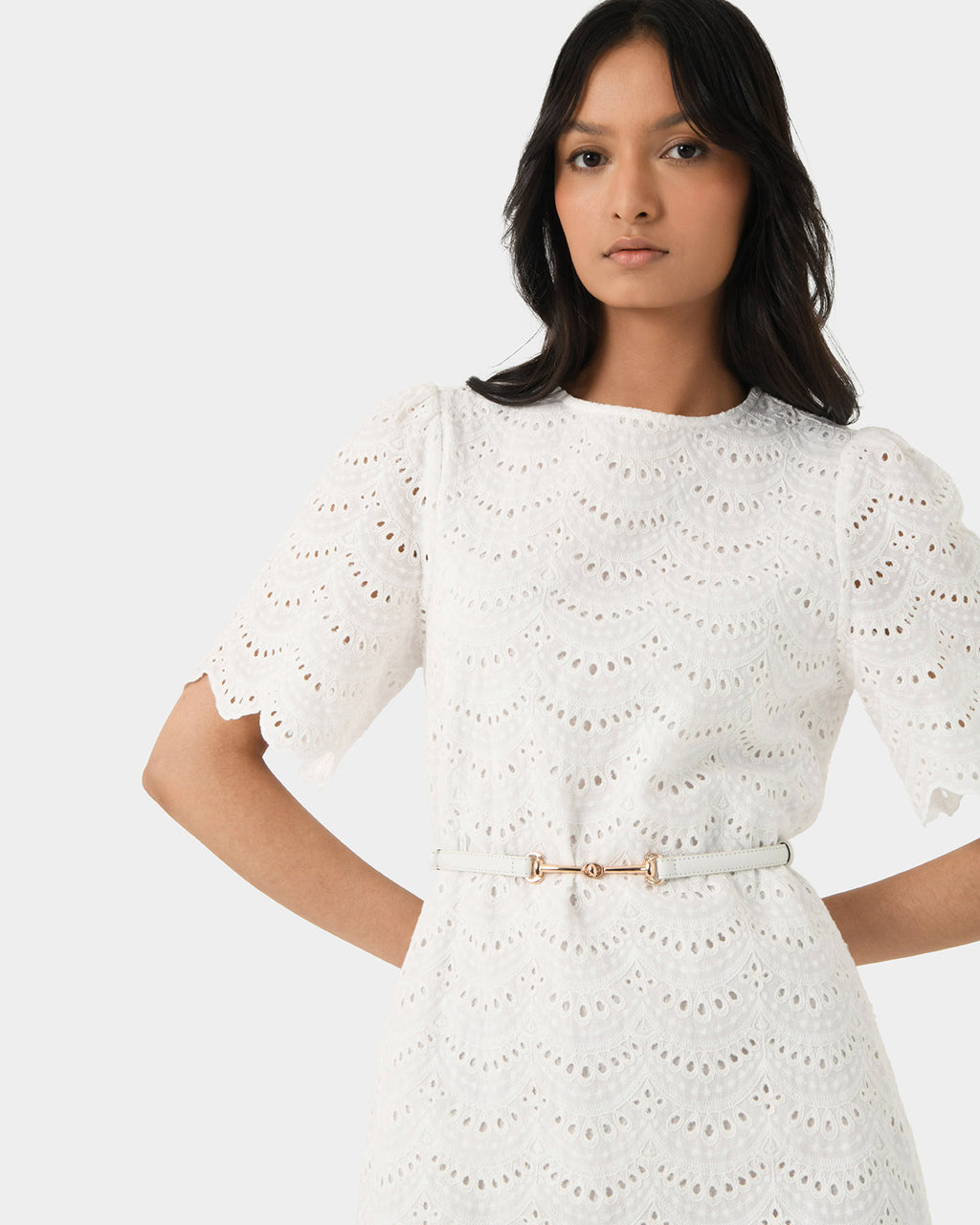 Ileana Embroidered Dress