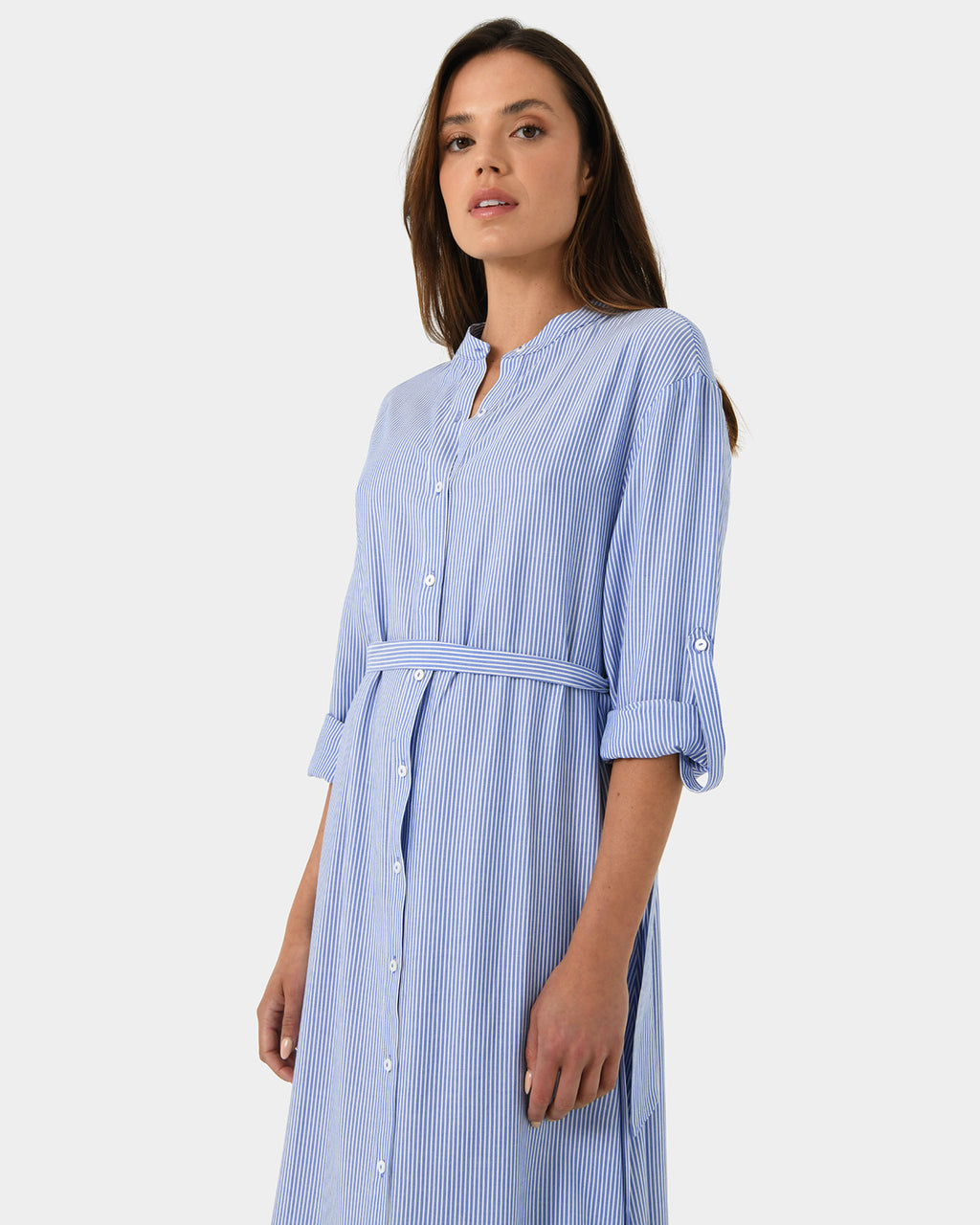 Lula Stripe Shirt Dress