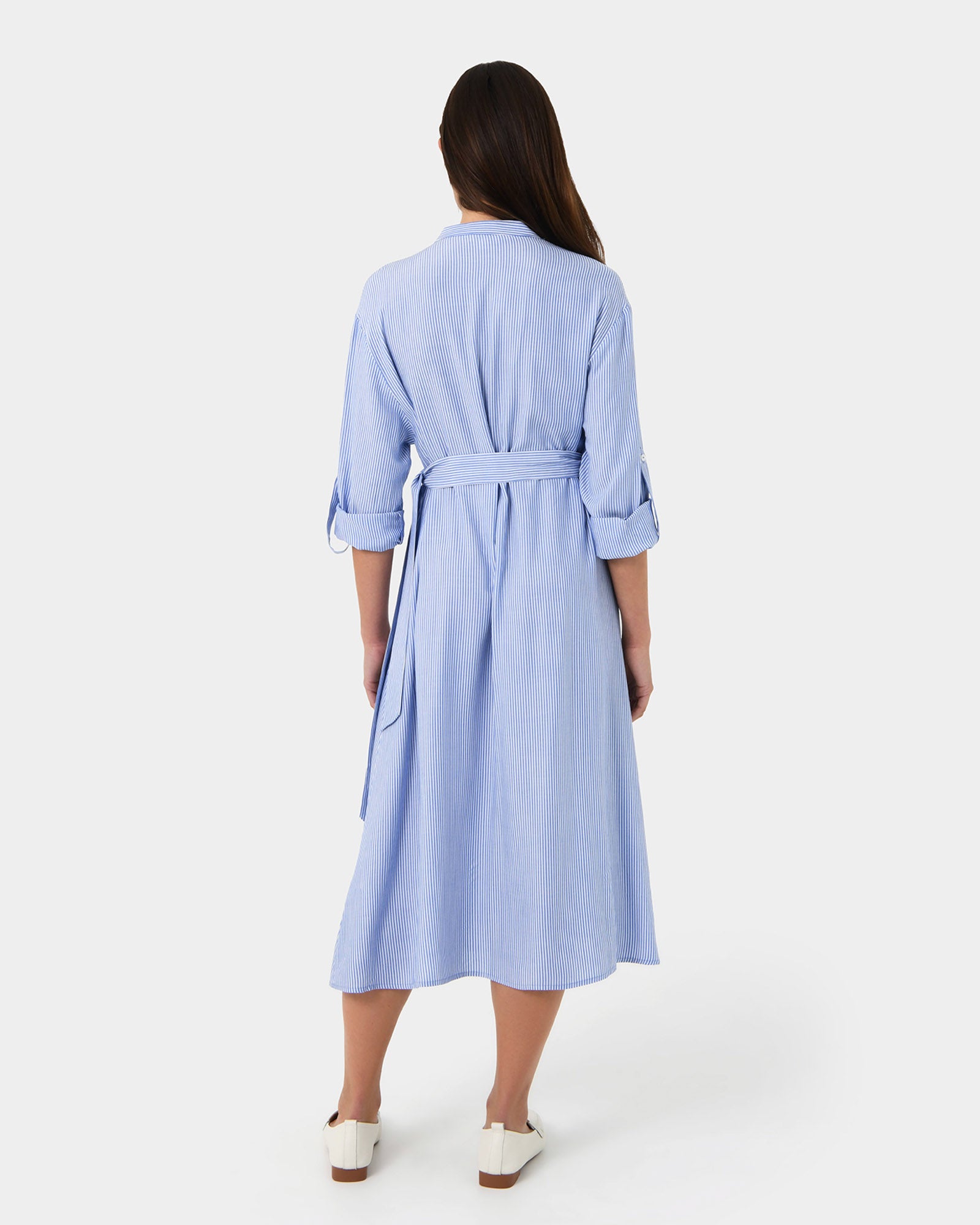 Lula Stripe Shirt Dress