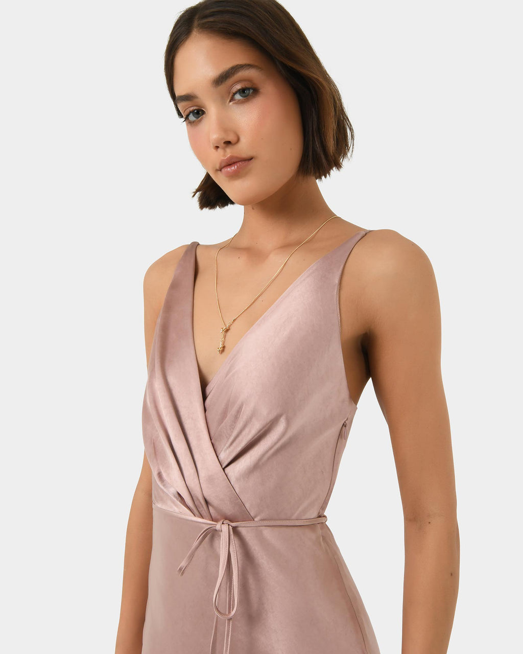 Cherish Tie-Waist Midi Dress