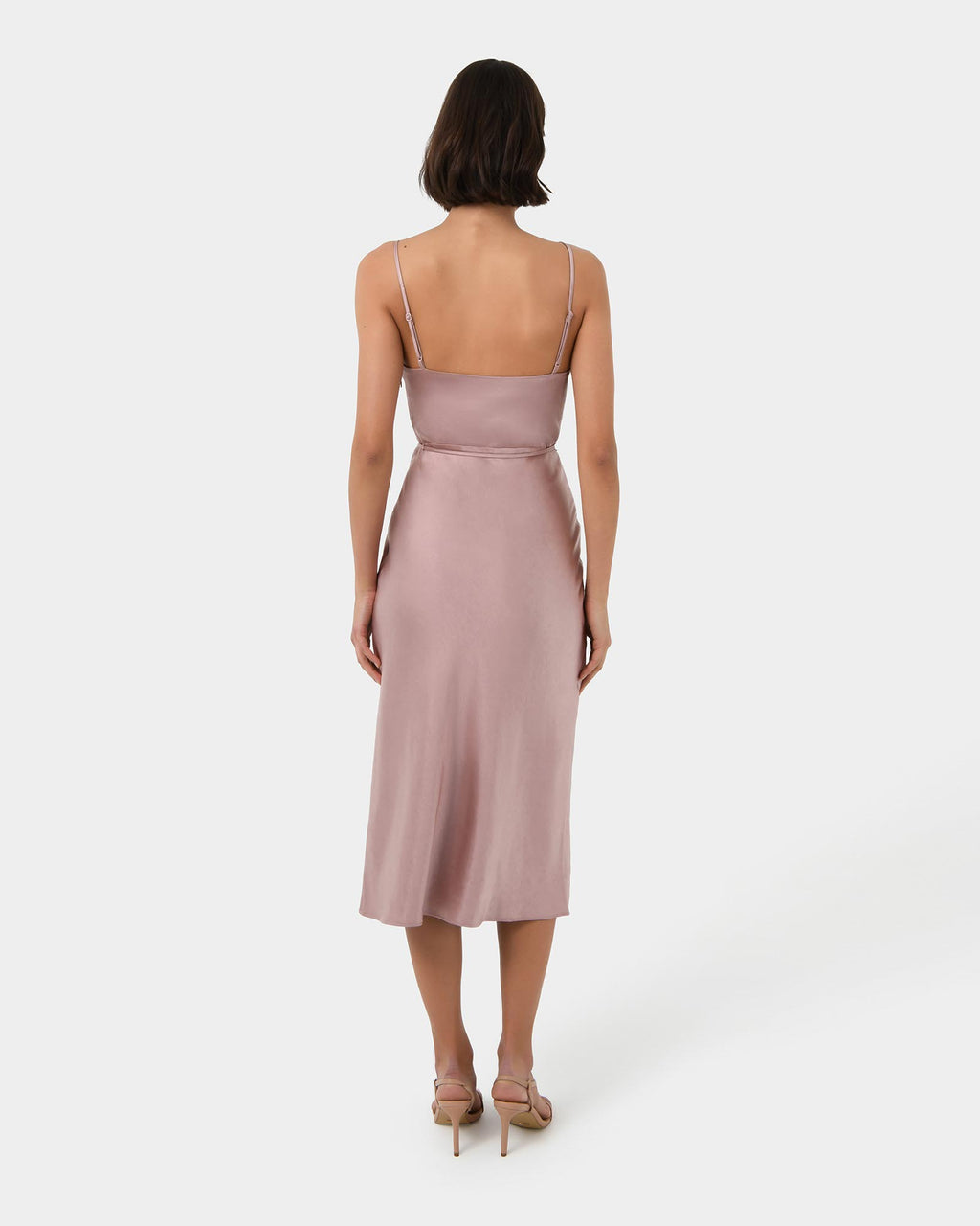 Cherish Tie-Waist Midi Dress
