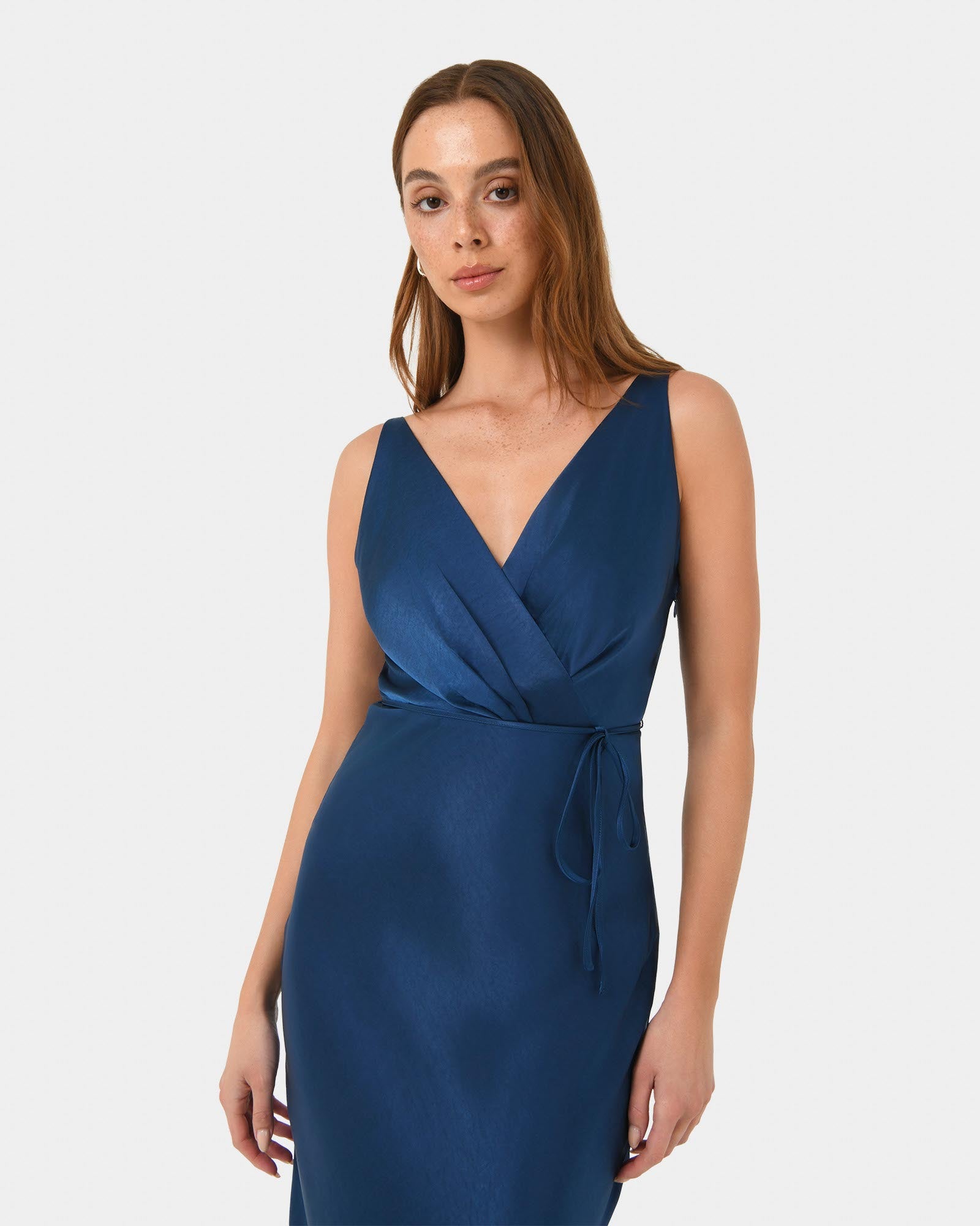 Cherish Tie-Waist Midi Dress