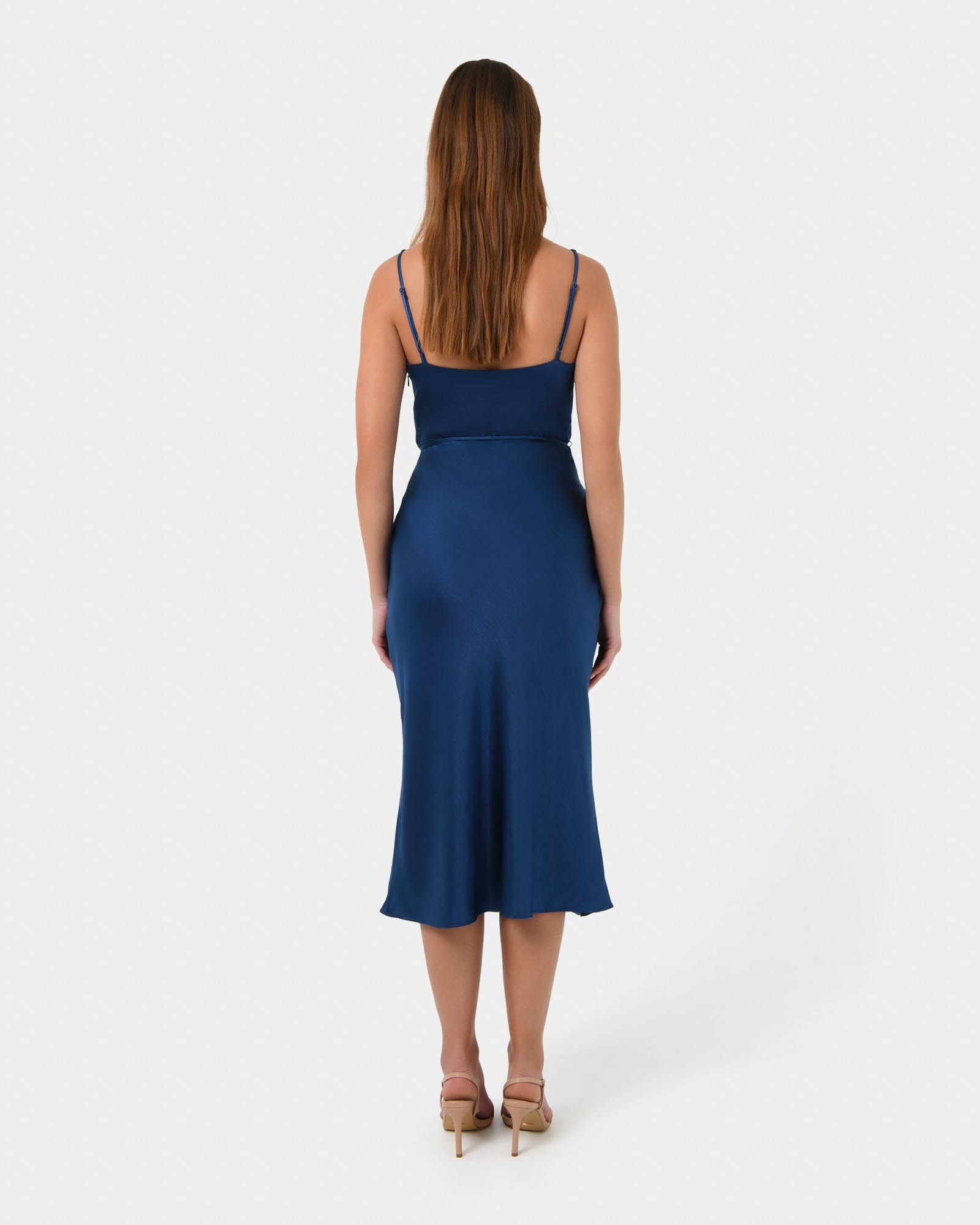 Cherish Tie-Waist Midi Dress