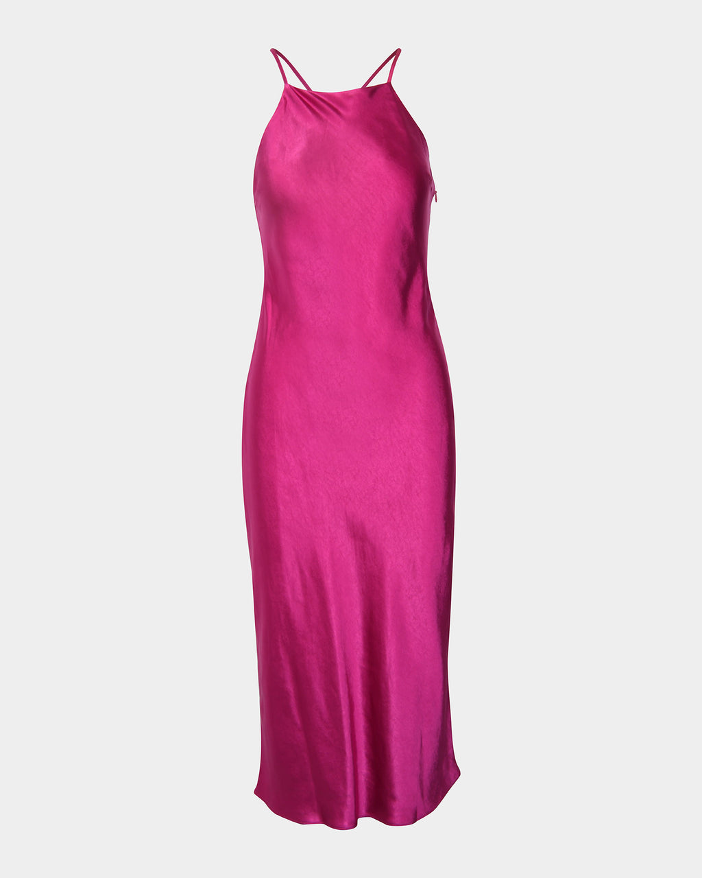 Samaya Satin Midi Dress