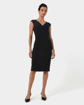 Patricia V-Neck Sheath Dress