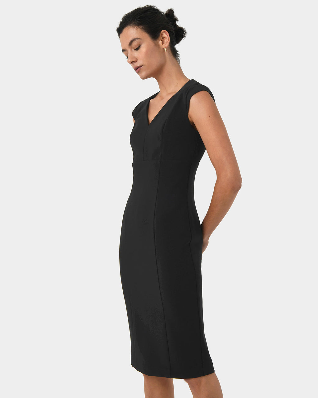 Patricia V-Neck Sheath Dress