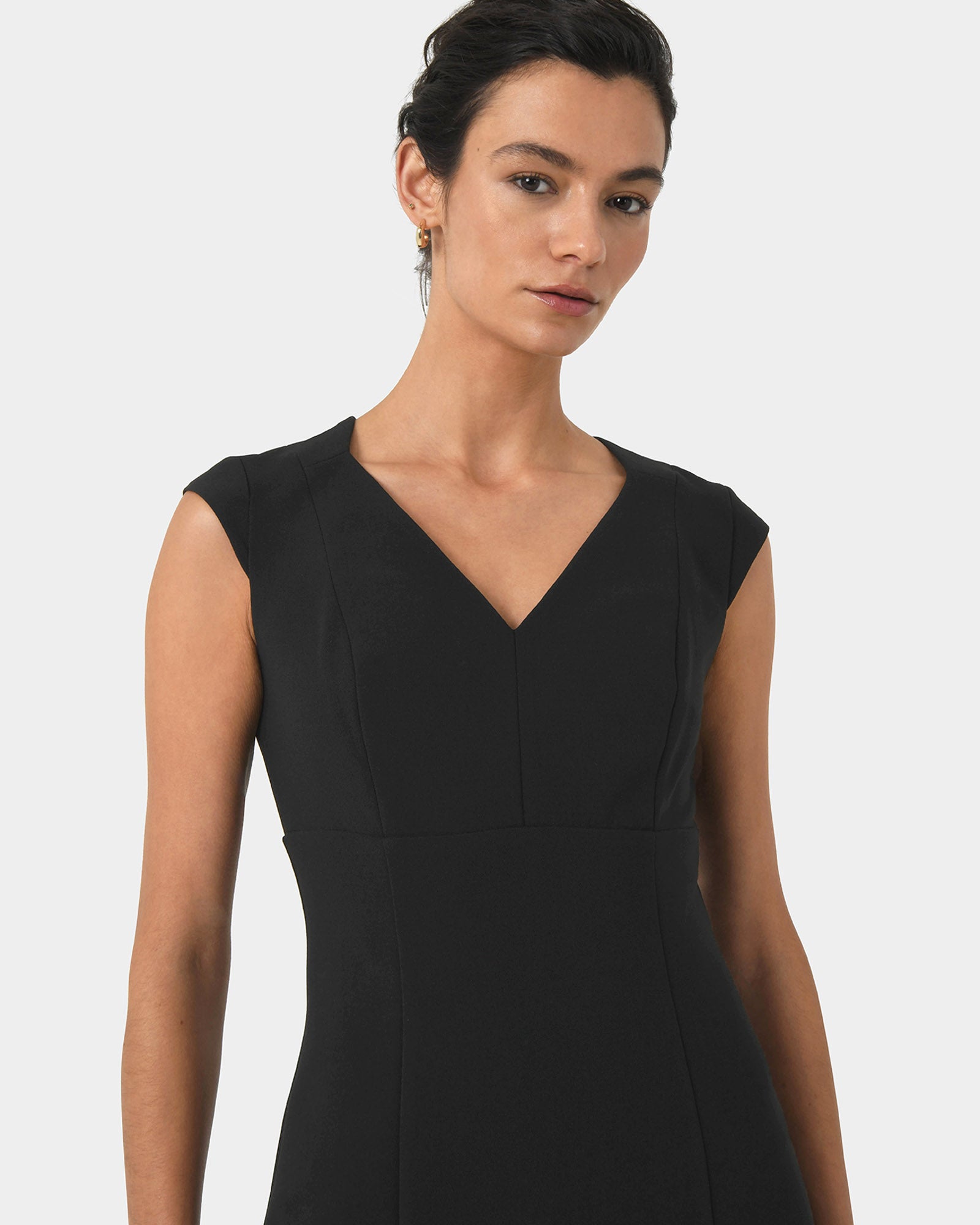 Patricia V-Neck Sheath Dress