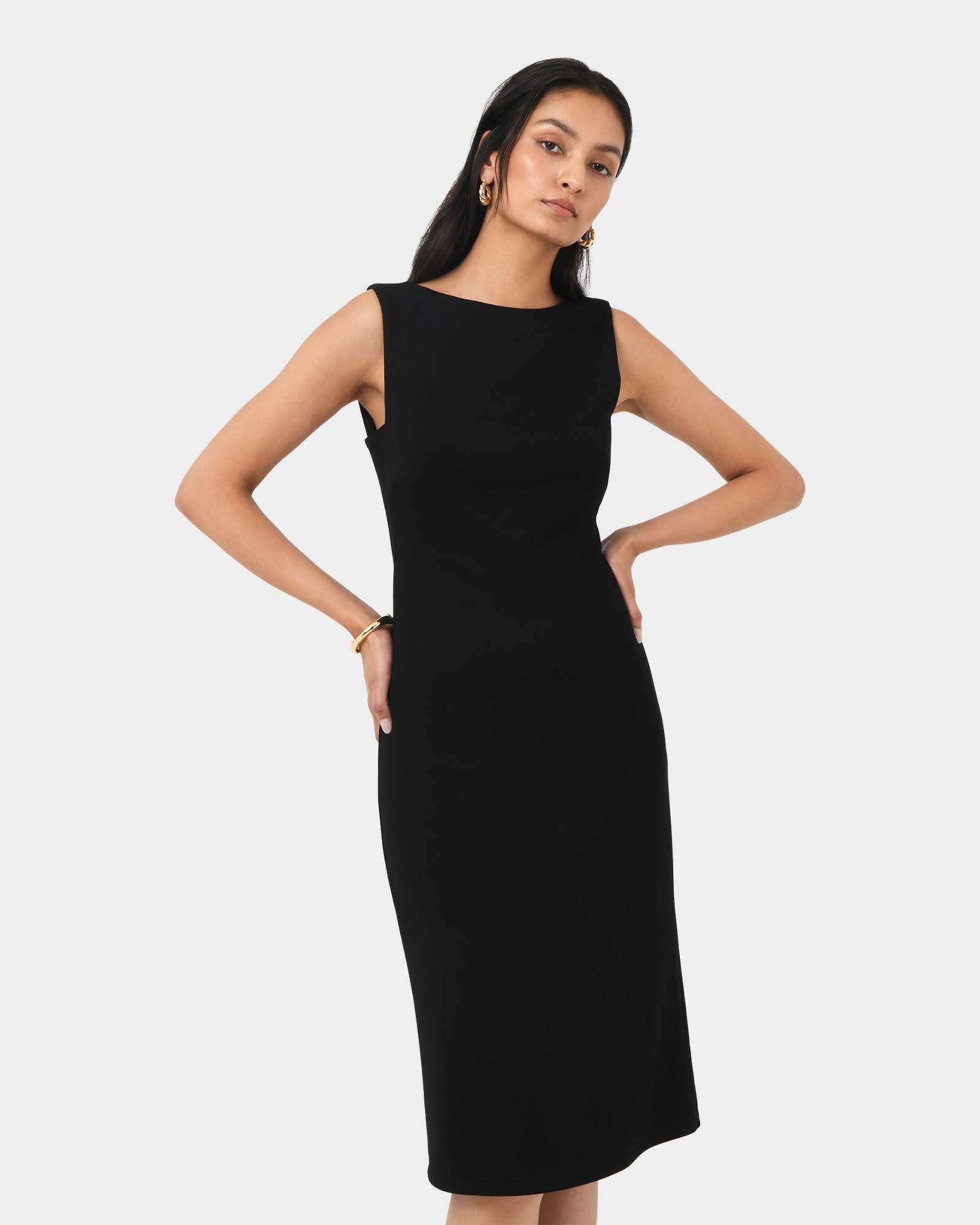Juno Ponte Fitted Dress