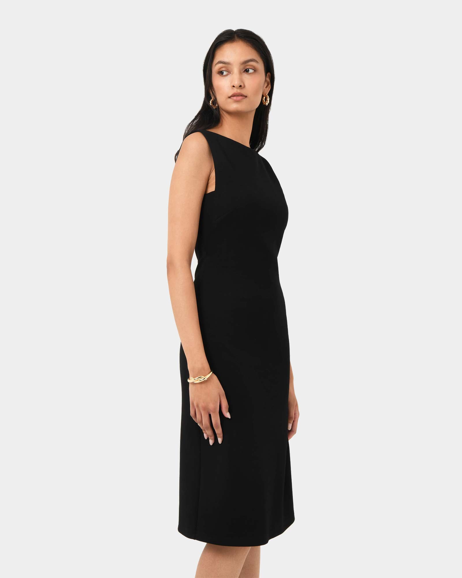 Juno Ponte Fitted Dress