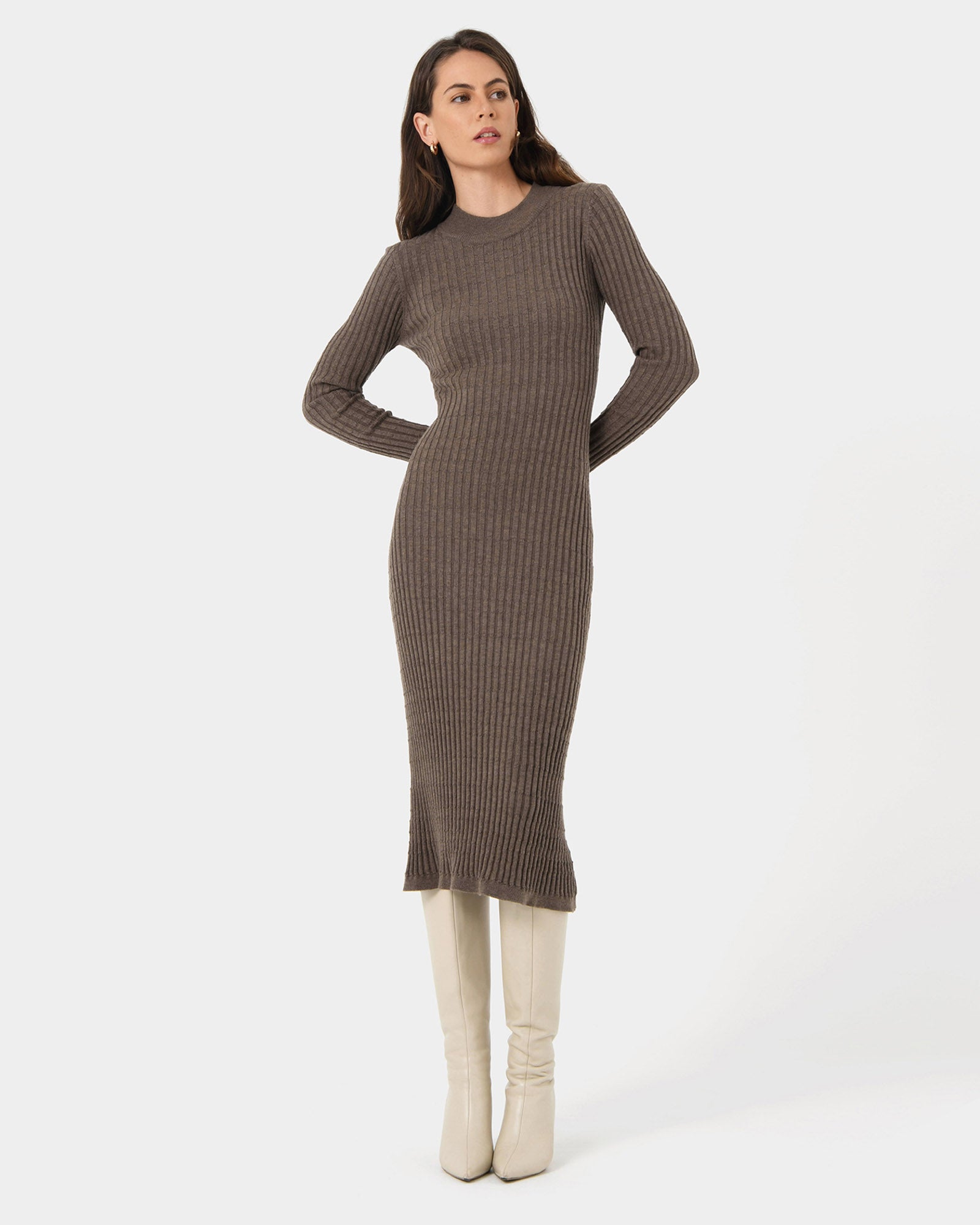 Payton Long Sleeve Knit Dress