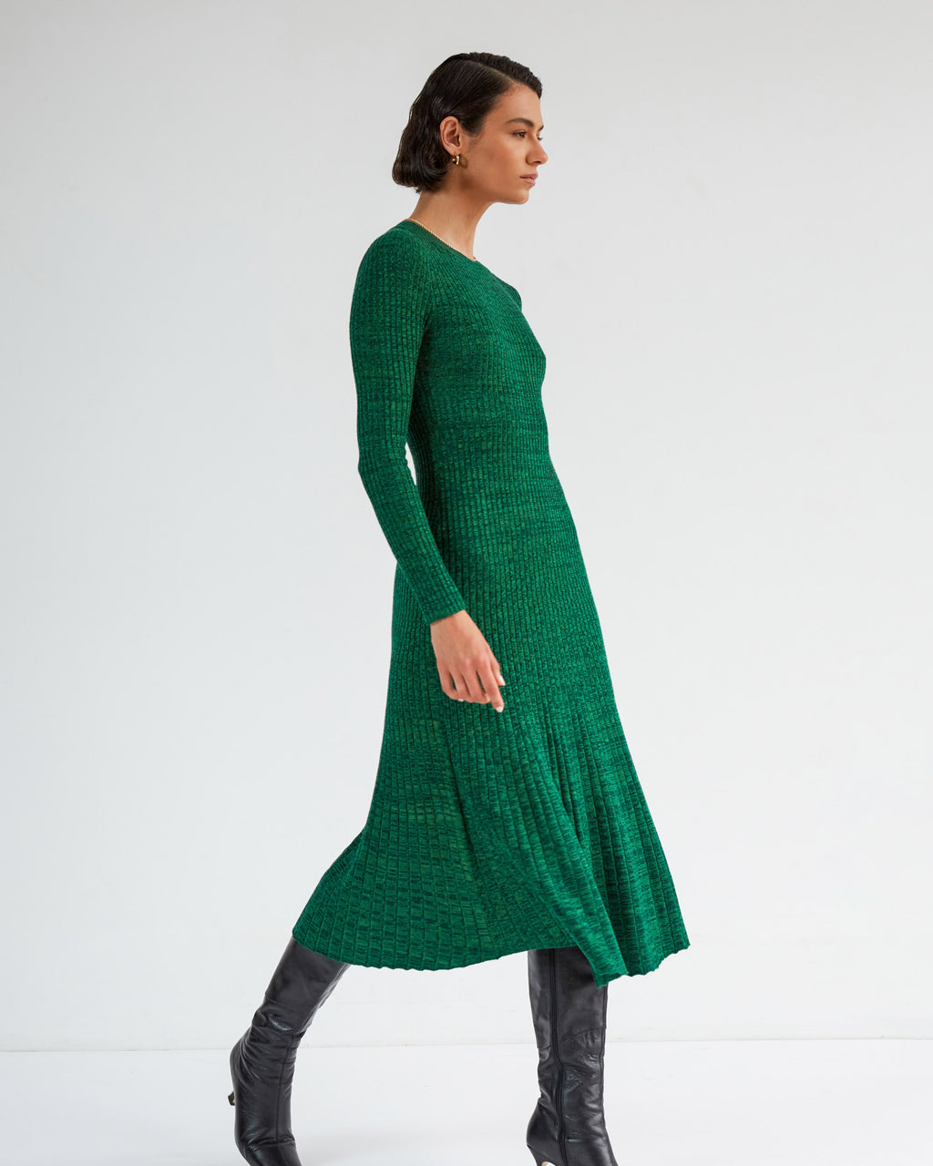 Calliope A-Line Knit Dress