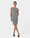 Rein Houndstooth Sheath Dress