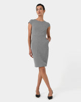 Rein Houndstooth Sheath Dress