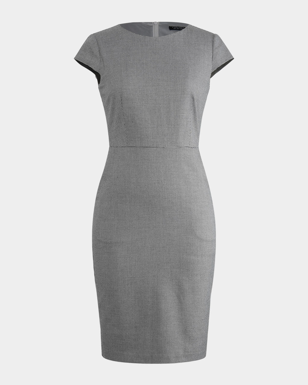 Rein Houndstooth Sheath Dress