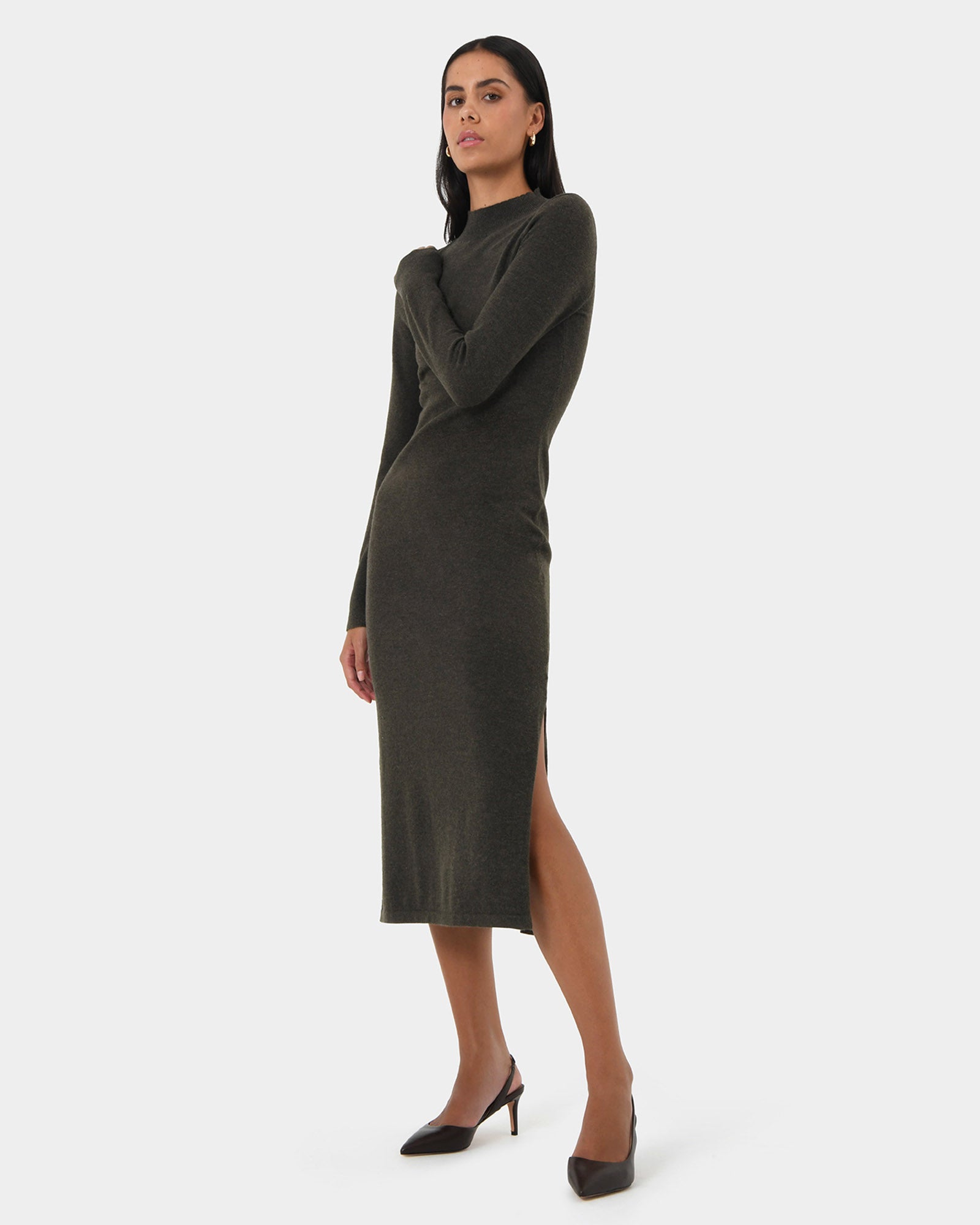 Simone Wool Knit Dress