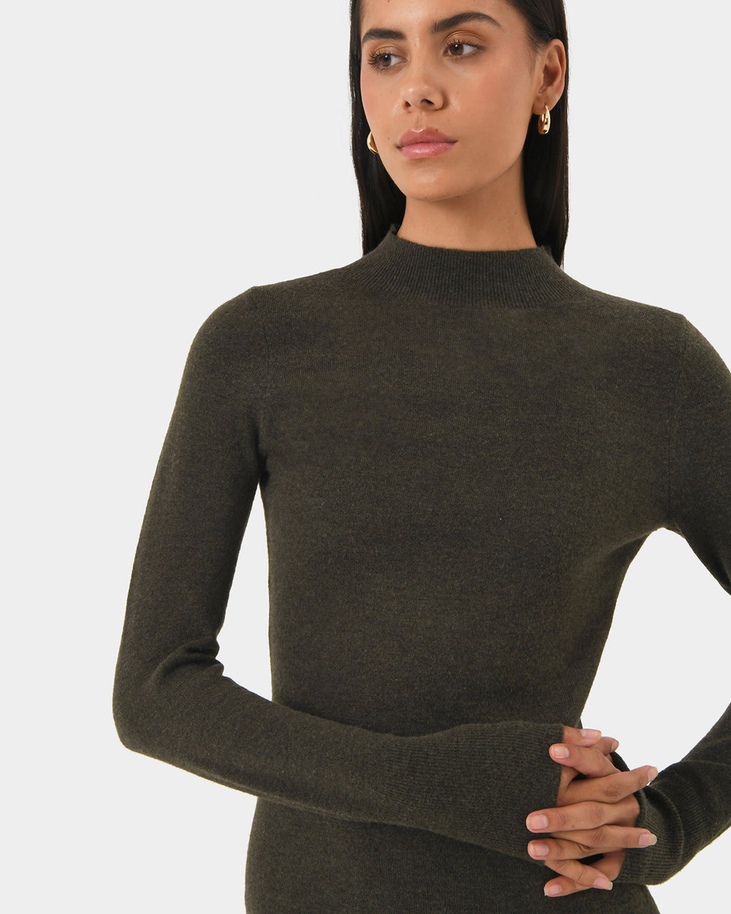 Simone Wool Knit Dress