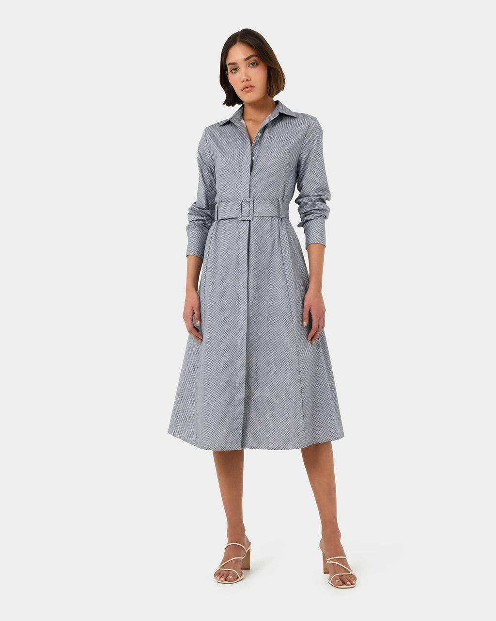 Porto Printed Shirt Dress