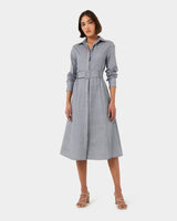 Porto Printed Shirt Dress