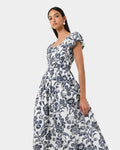 Pearl Floral Cotton Dress