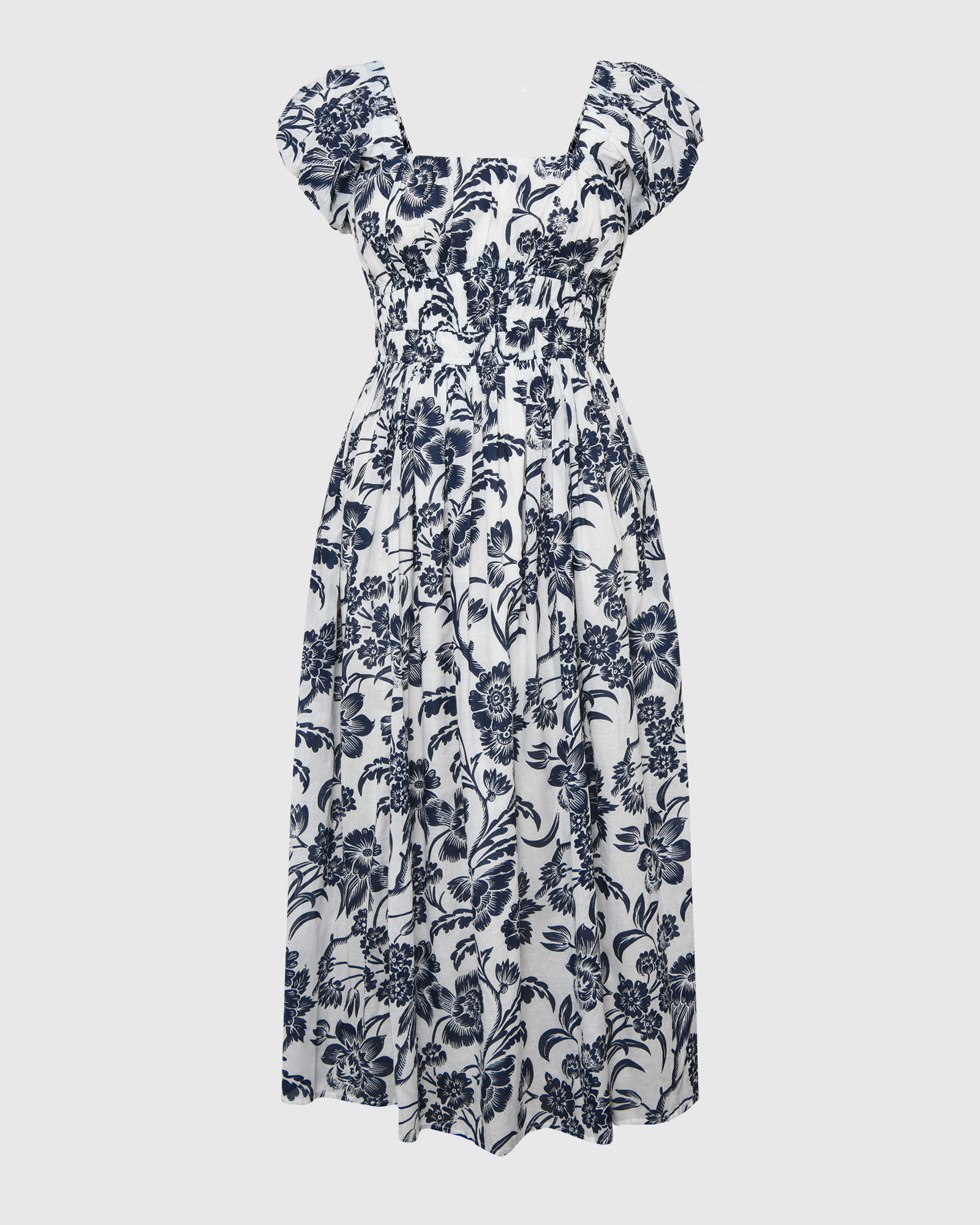 Pearl Floral Cotton Dress