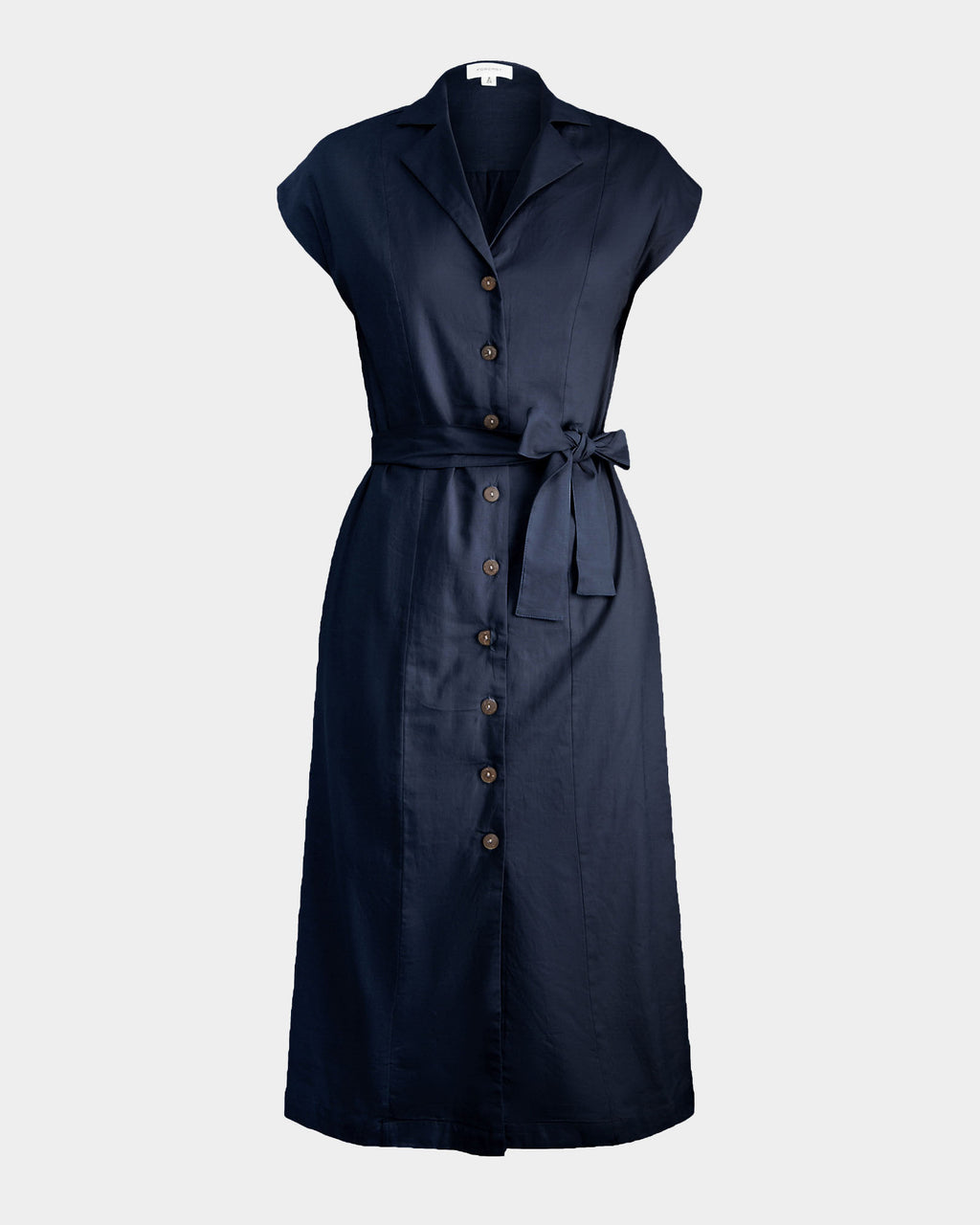 Kade V-neck Linen Dress