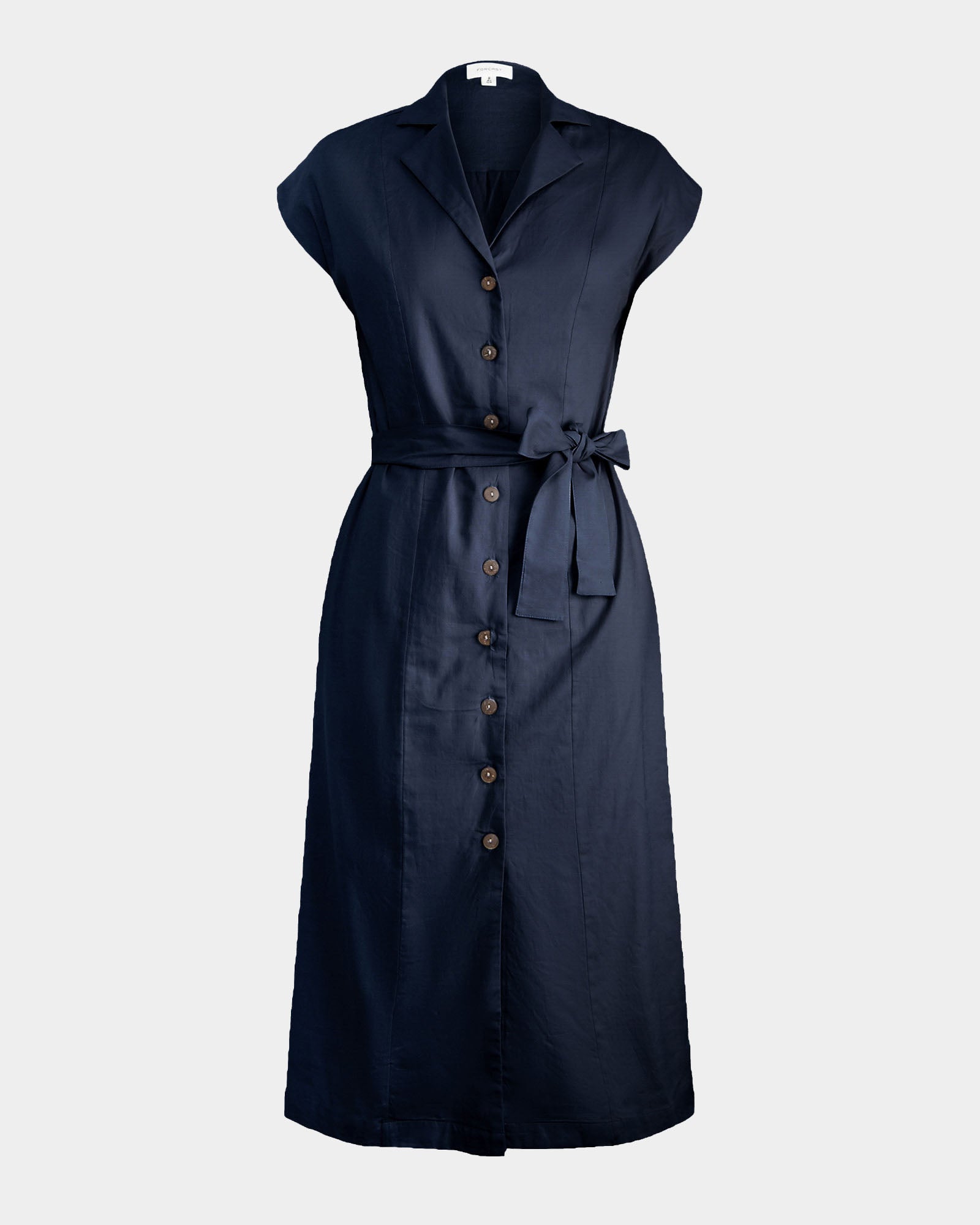 Kade V-neck Linen Dress