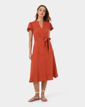 Anne Linen Midi Dress