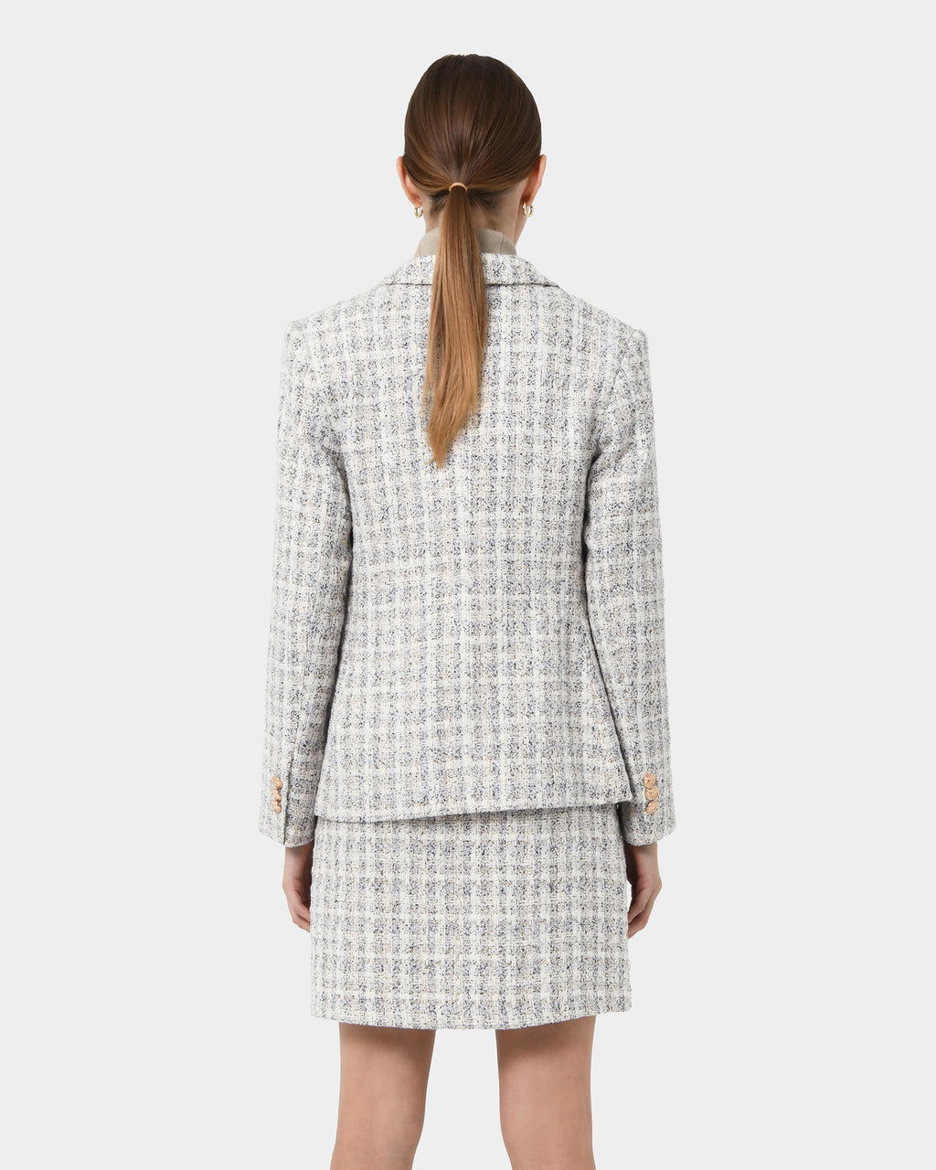 Amal Tweed Blazer