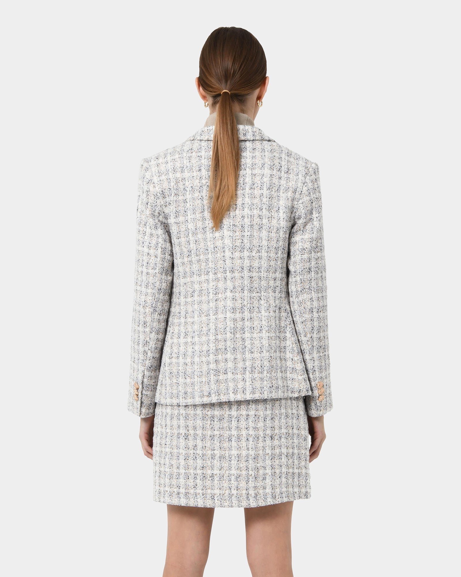 Amal Tweed Blazer
