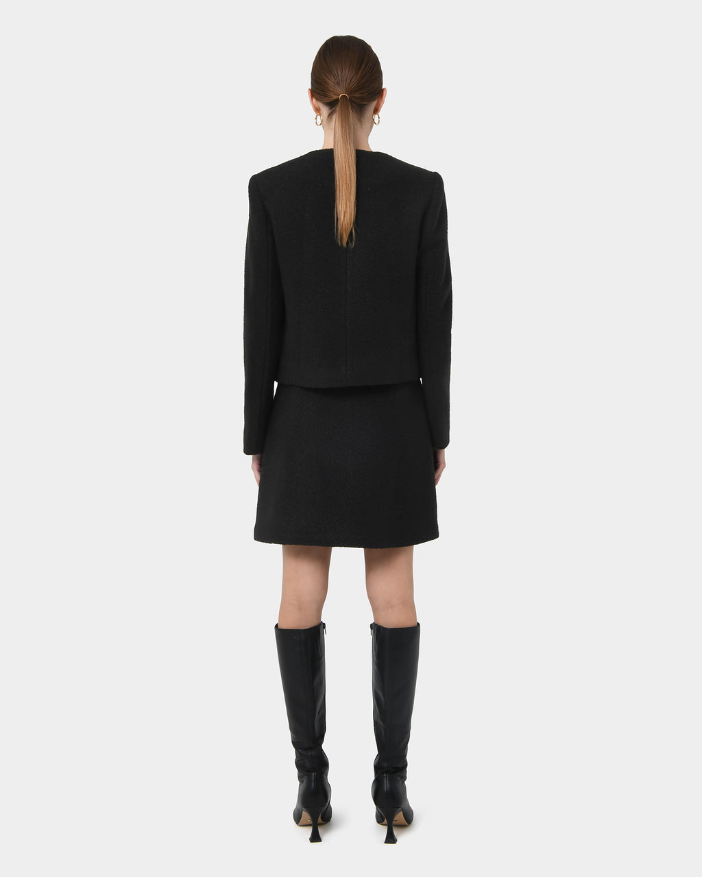Zahra Boucle Yarn Jacket