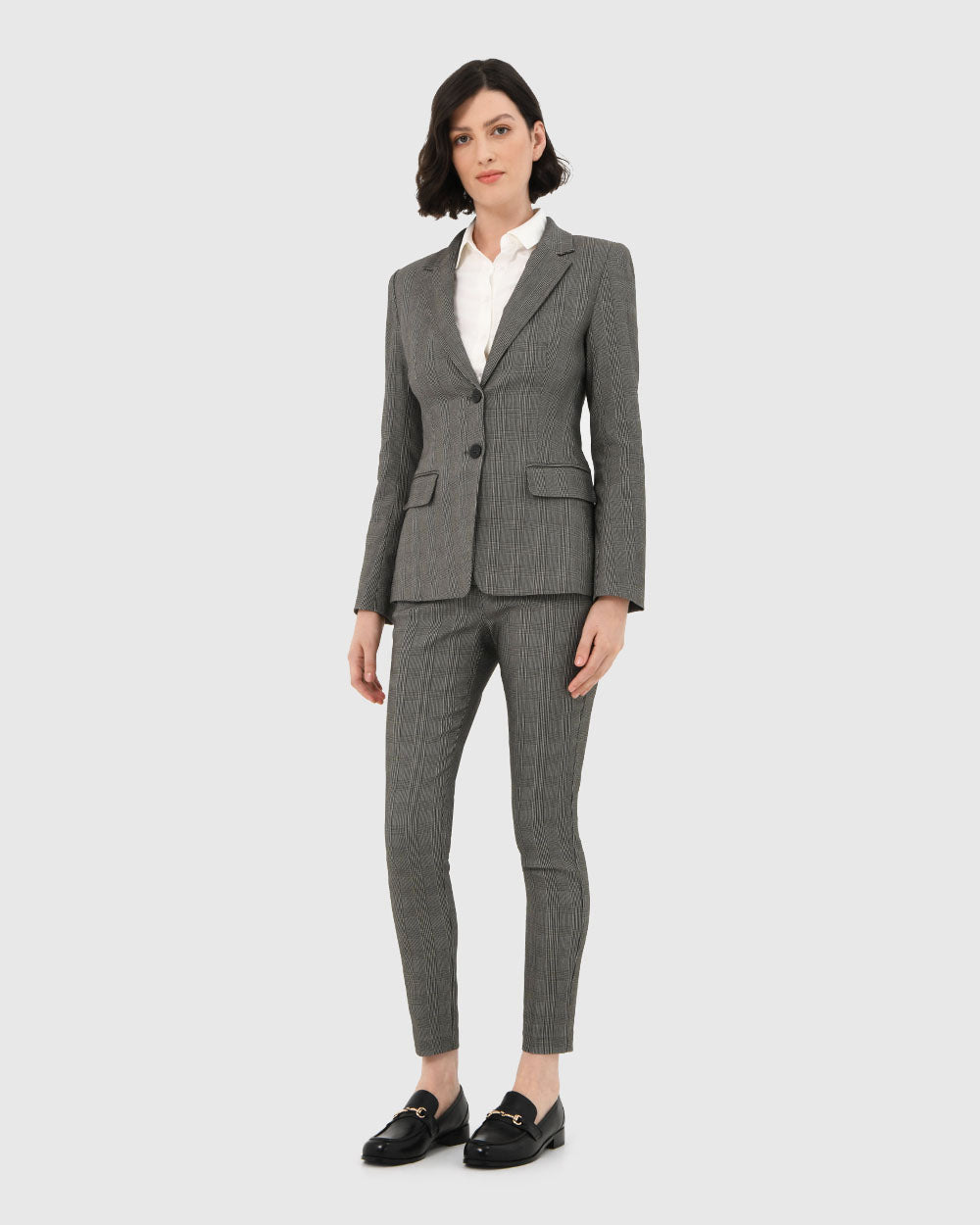 Wren Slim Check Blazer
