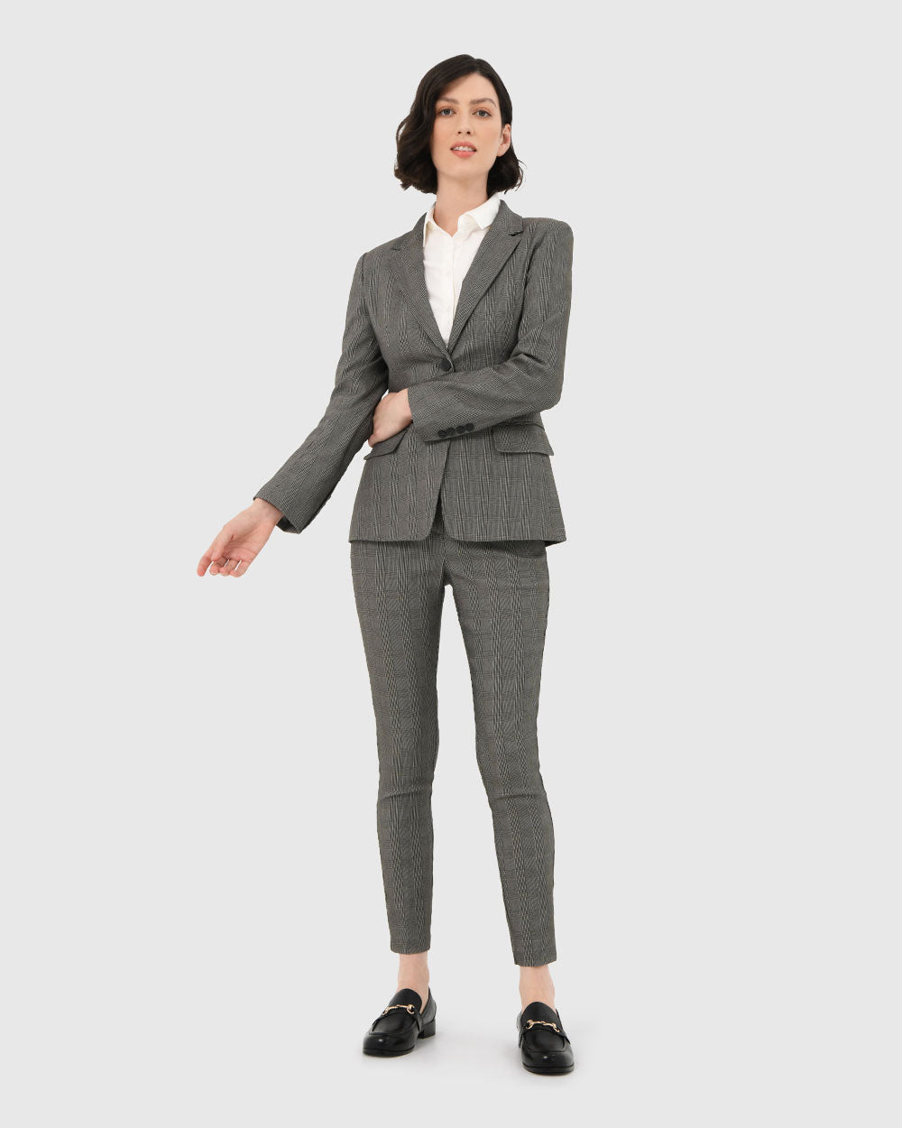 Wren Slim Check Blazer