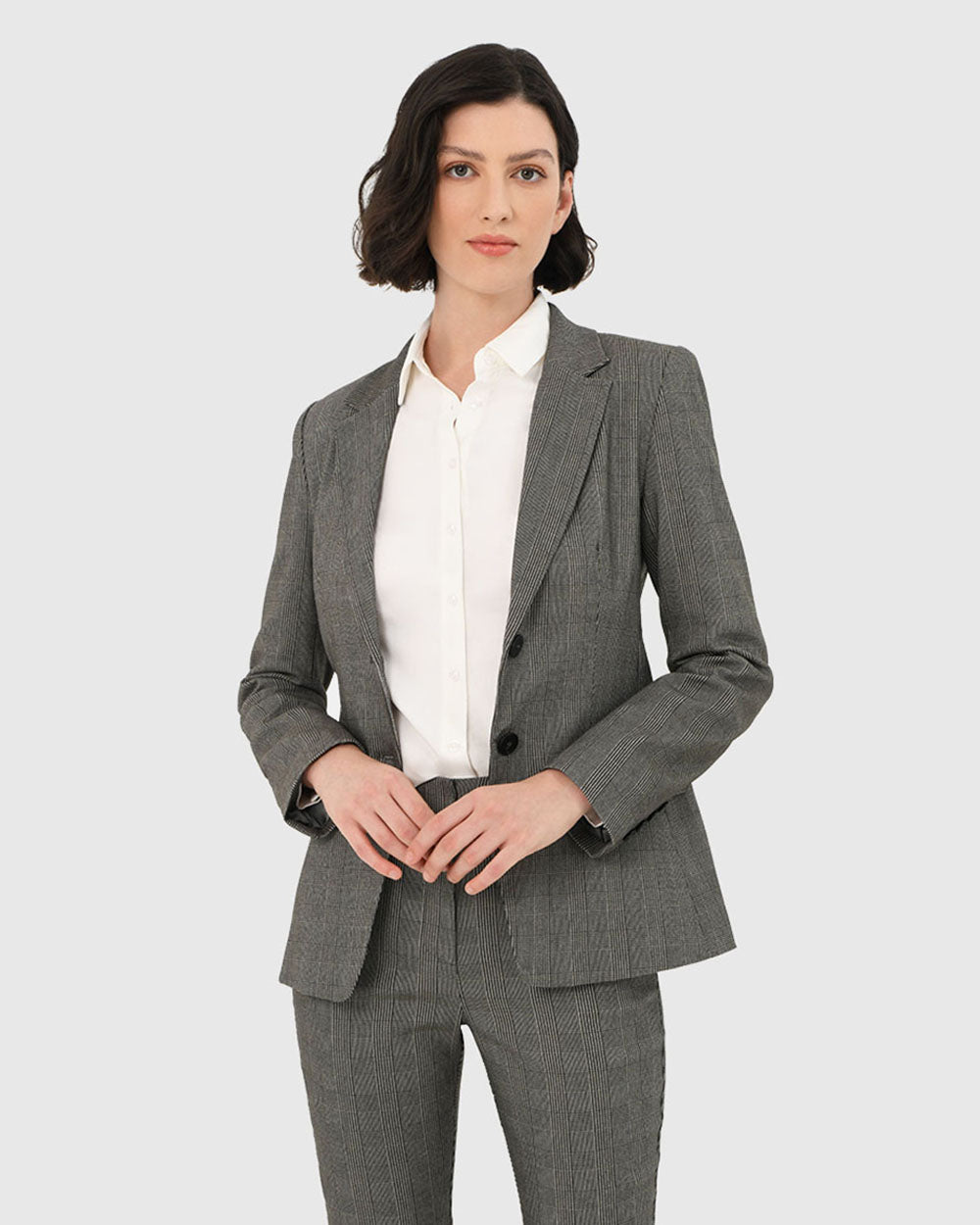 Wren Slim Check Blazer