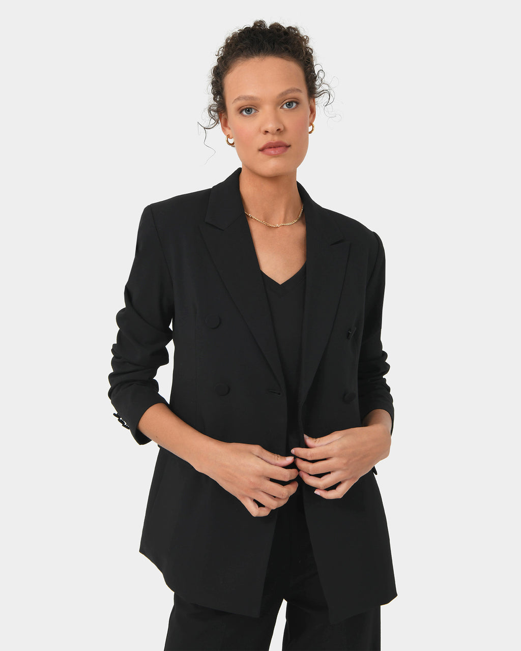 Emani Double Breasted Blazer
