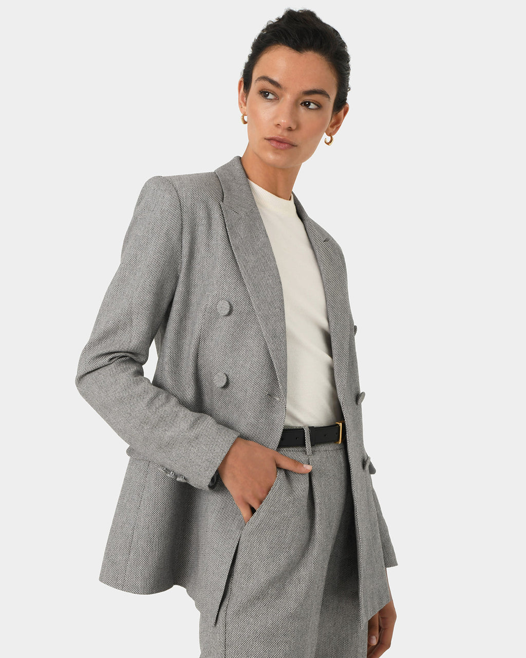 Adela Double Breasted Blazer