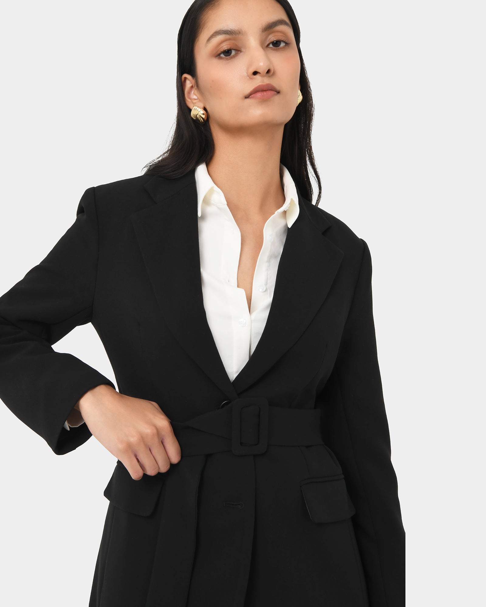 Patricia Belted Blazer