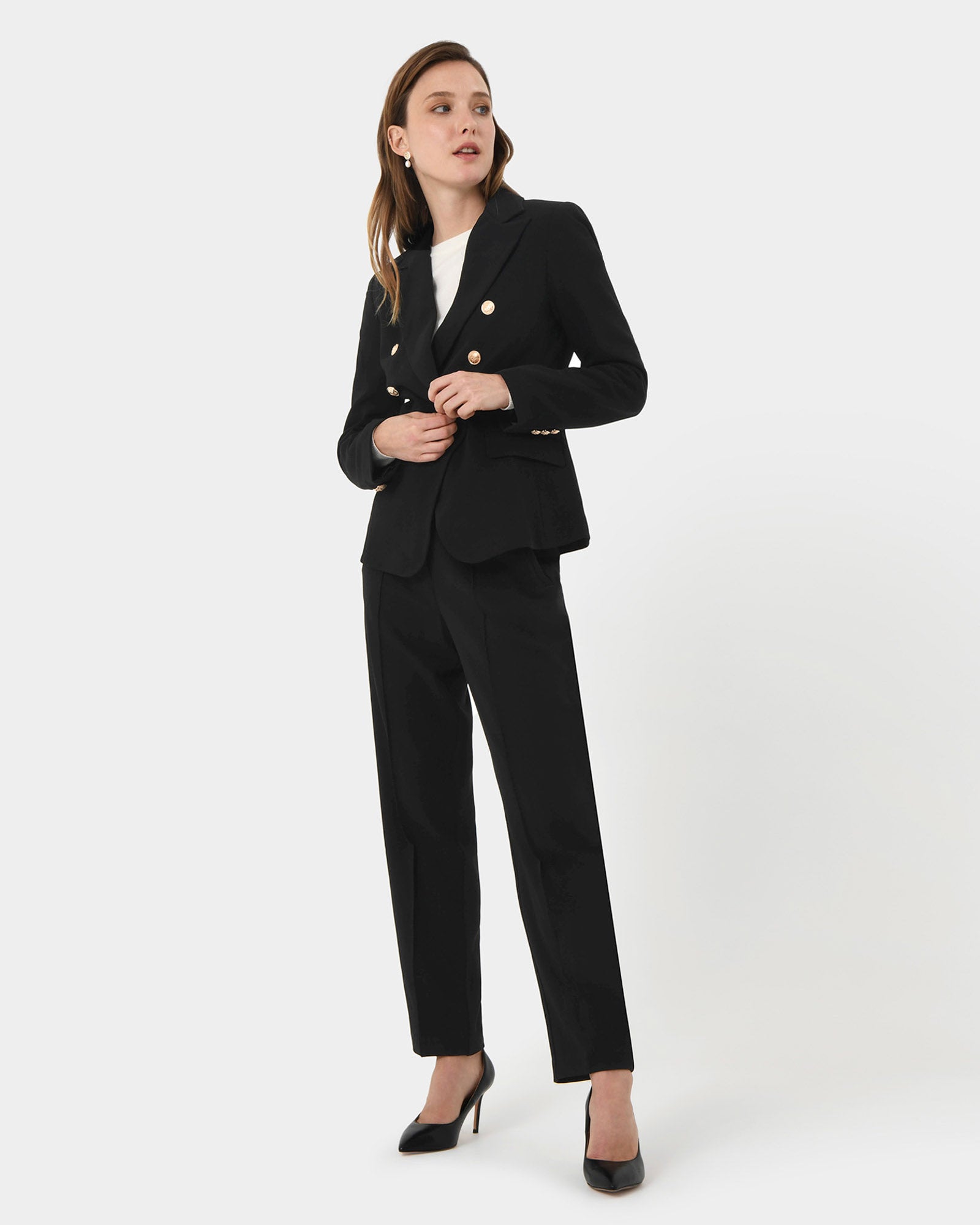 Elodie Double Breasted Blazer