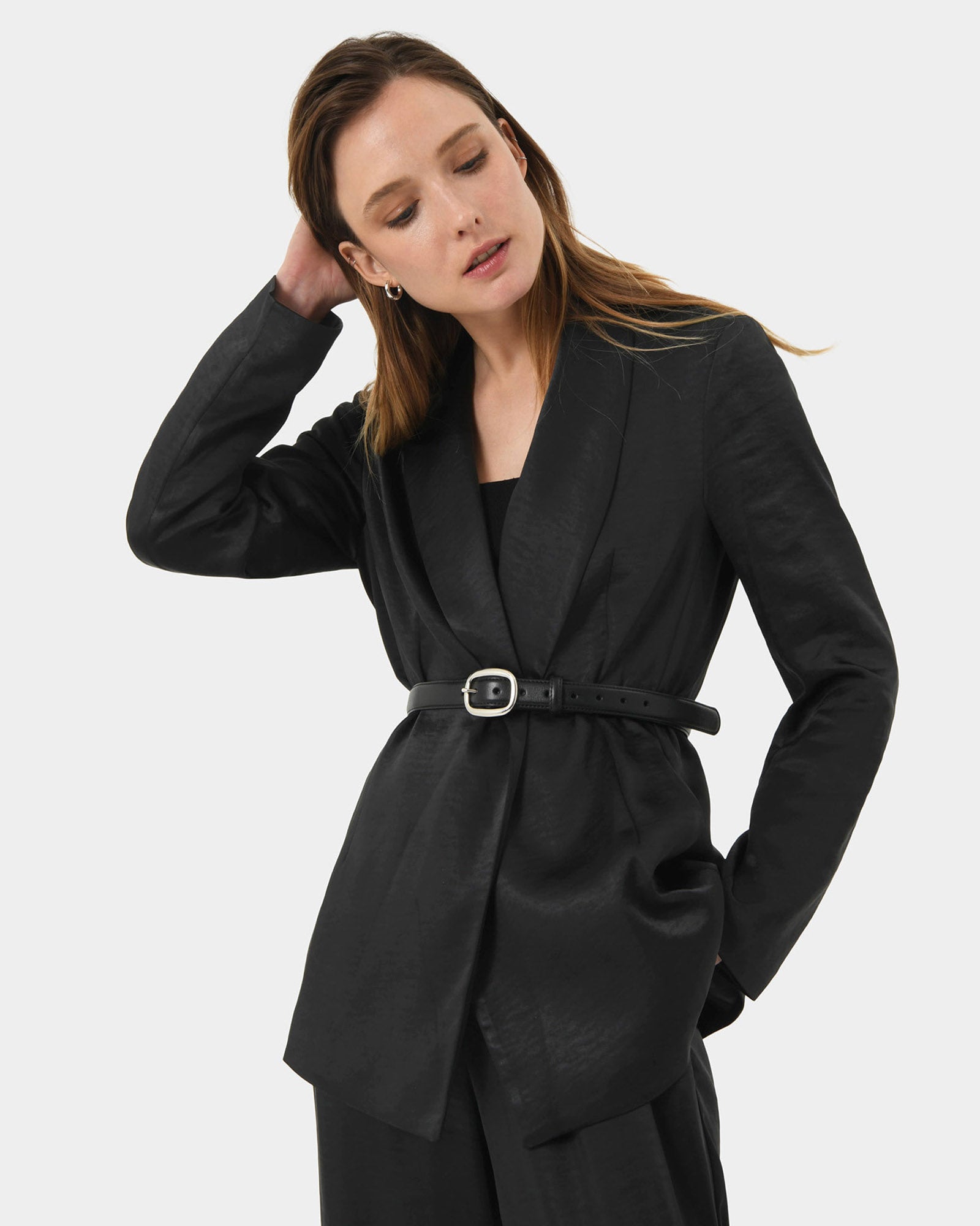 Elsie Tie Waist Blazer